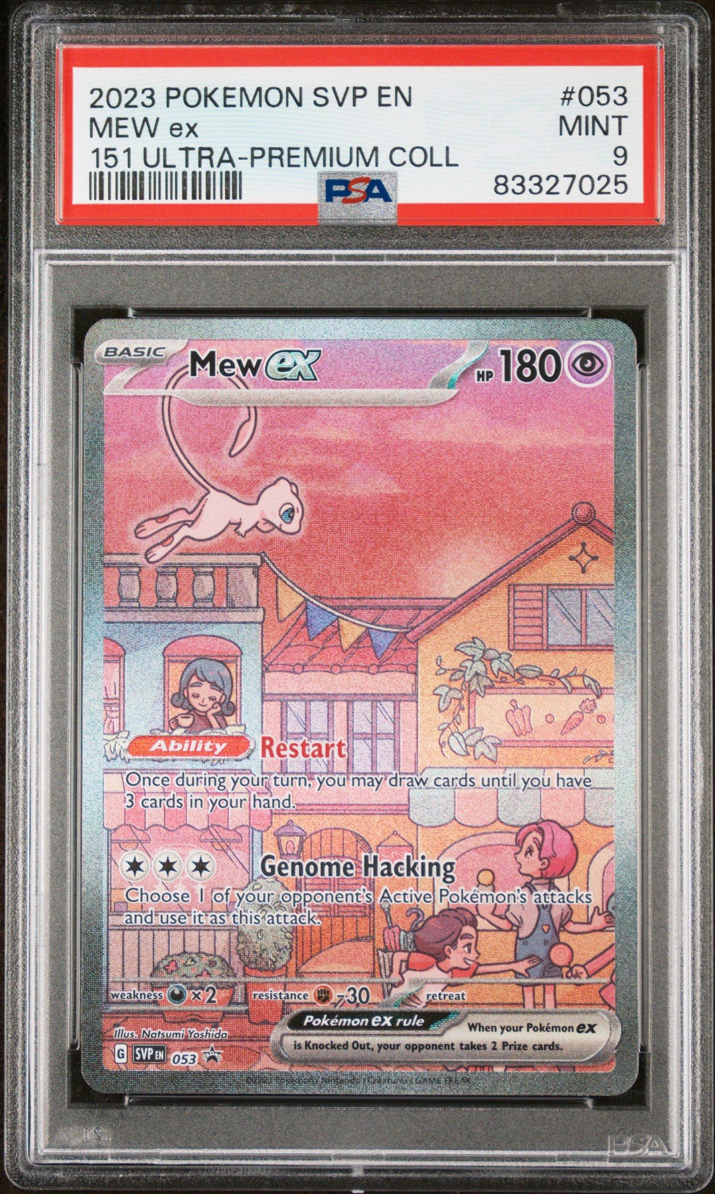 2023 Pokemon Svp En-sv Black Star Promo 053 Mew Ex 151 Ultra