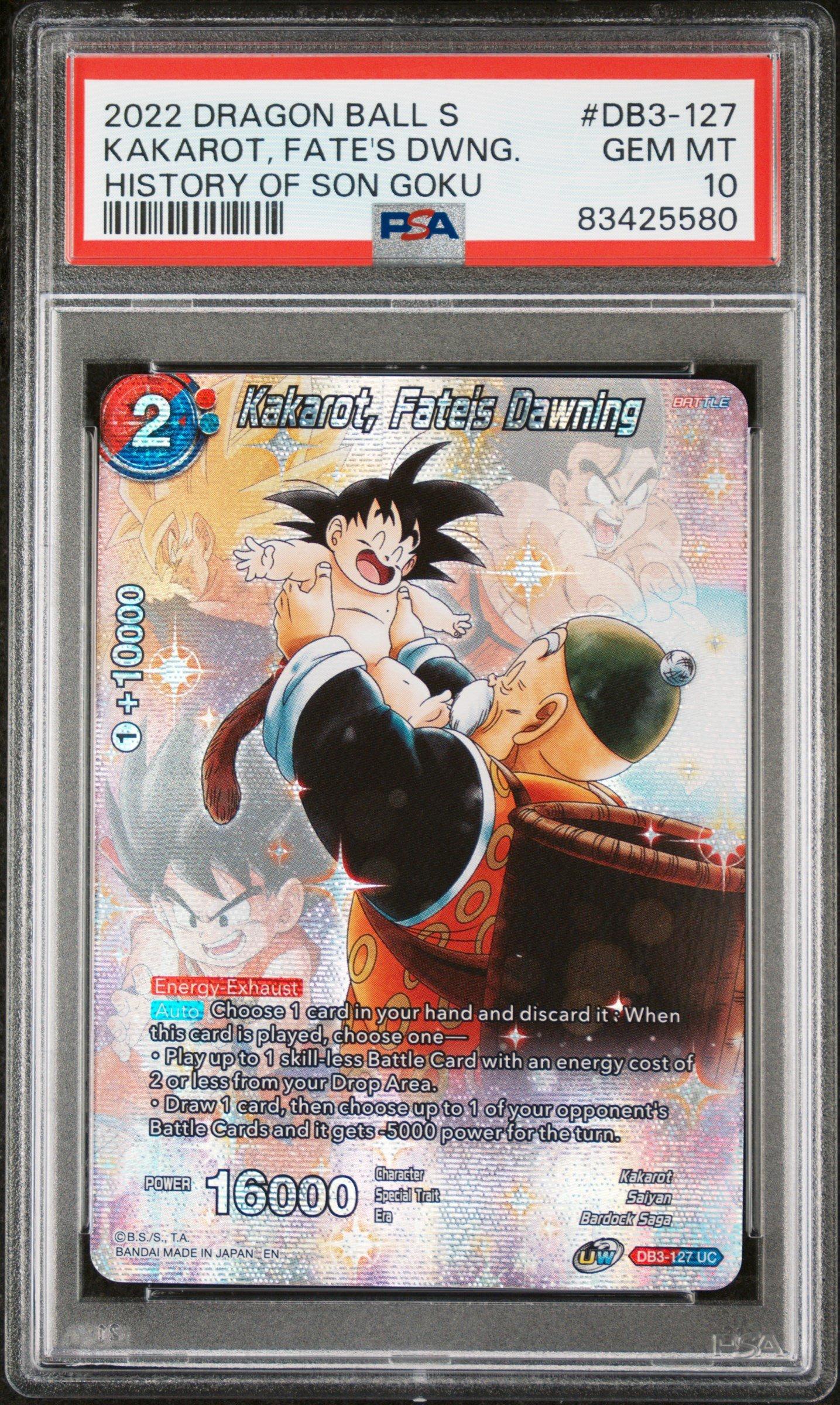 2022 Dragon Ball Super Card Game Theme Selection History Of Son