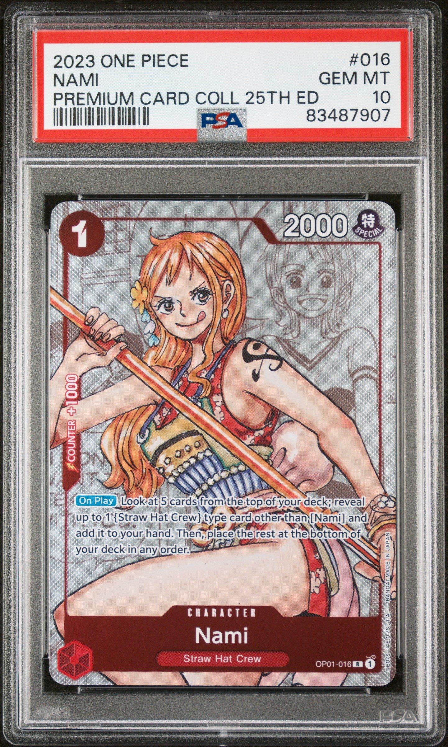 2023 One Piece Premium Bandai Premium Card Collection 25th Edition
