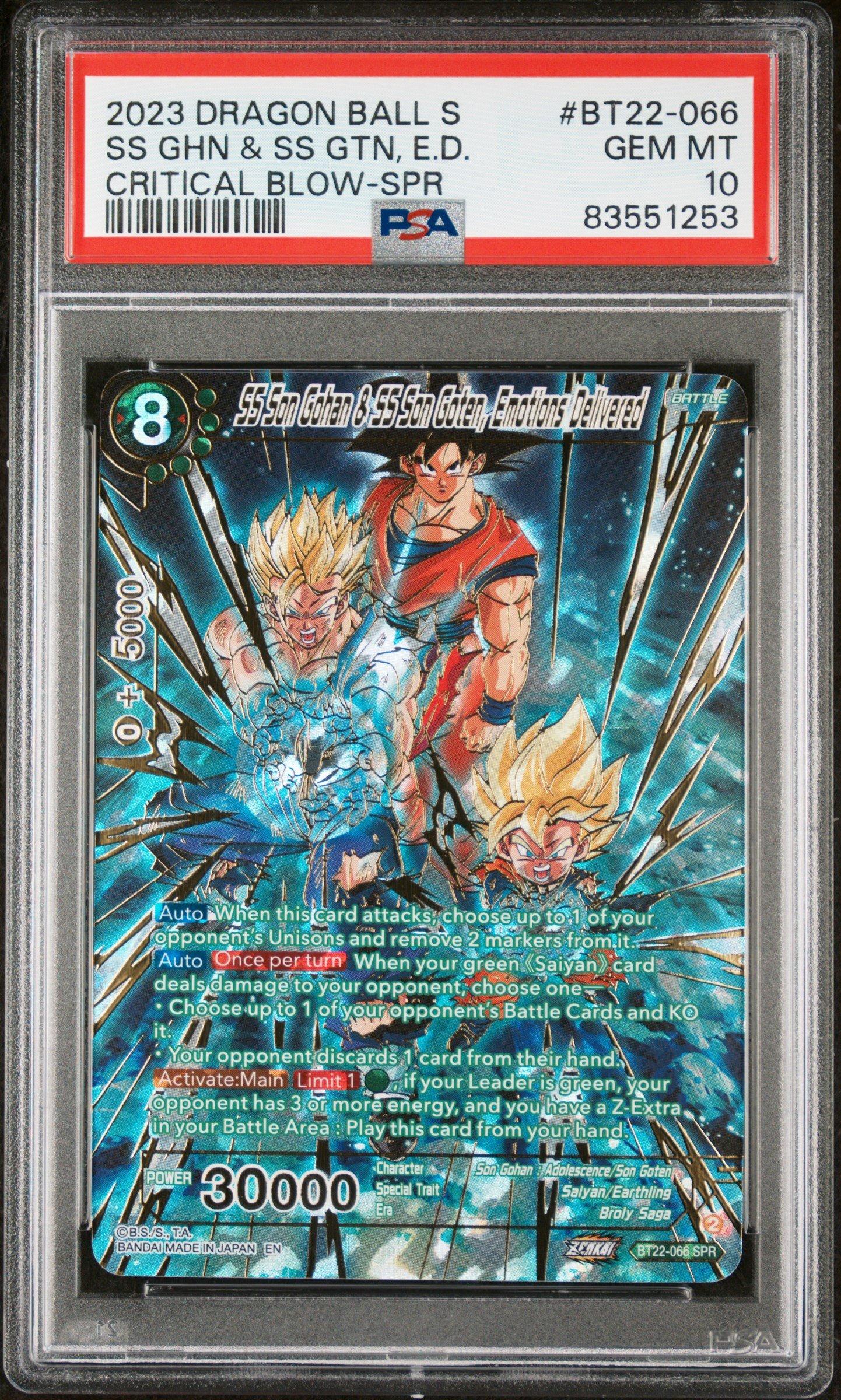 2023 Dragon Ball Super Card Game Series 22 Critical Blow Bt22-066