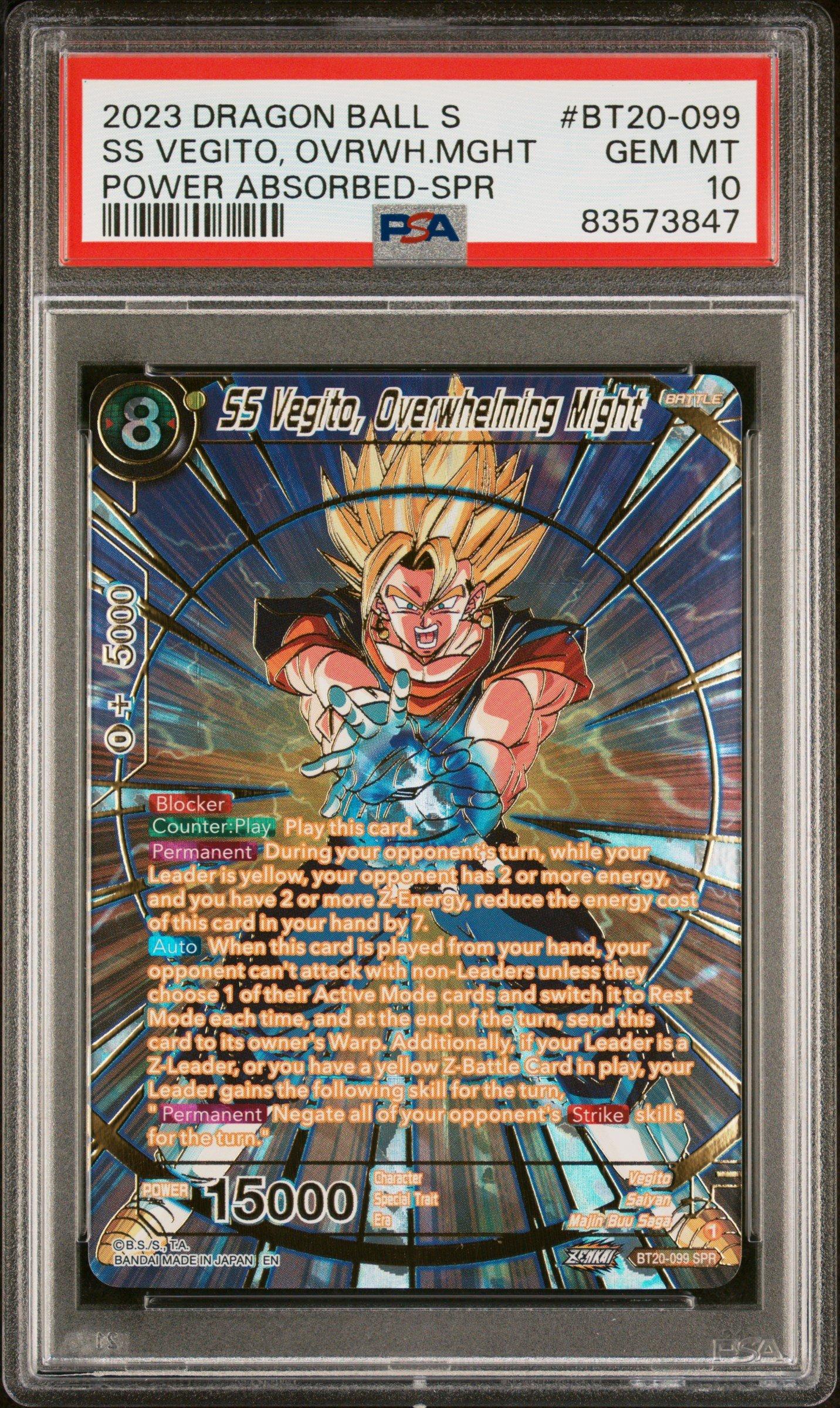 2023 Dragon Ball Super Card Game Series 20 Power Absorbed Bt20-099