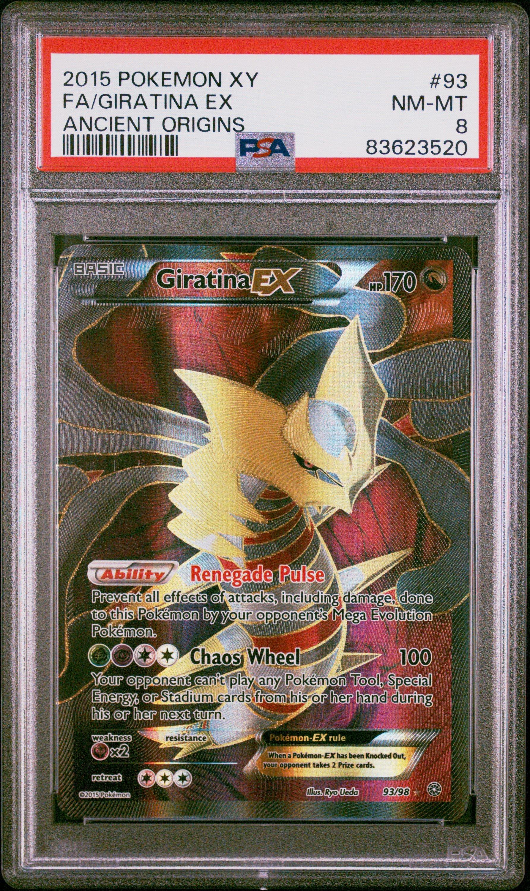 pokemon giratina card ex PSA 10 Giratina EX Full Art (Graded Card) – Phurion main image 0