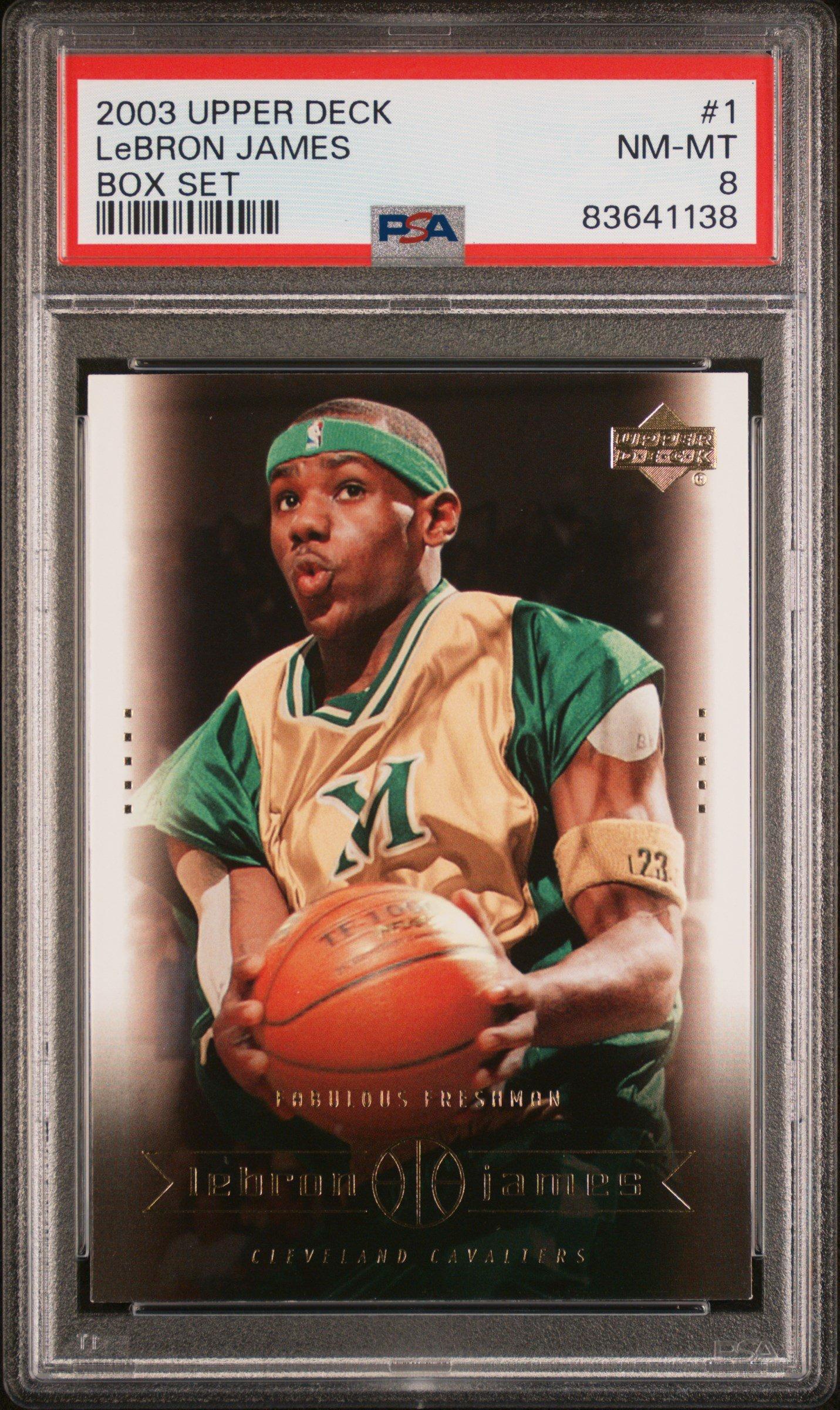 lebron james graded cards 2019 Panini Chronicles Basketball Card #162 PSA 10 : Collectibles & Fine Art 2003 Upper Deck Lebron James