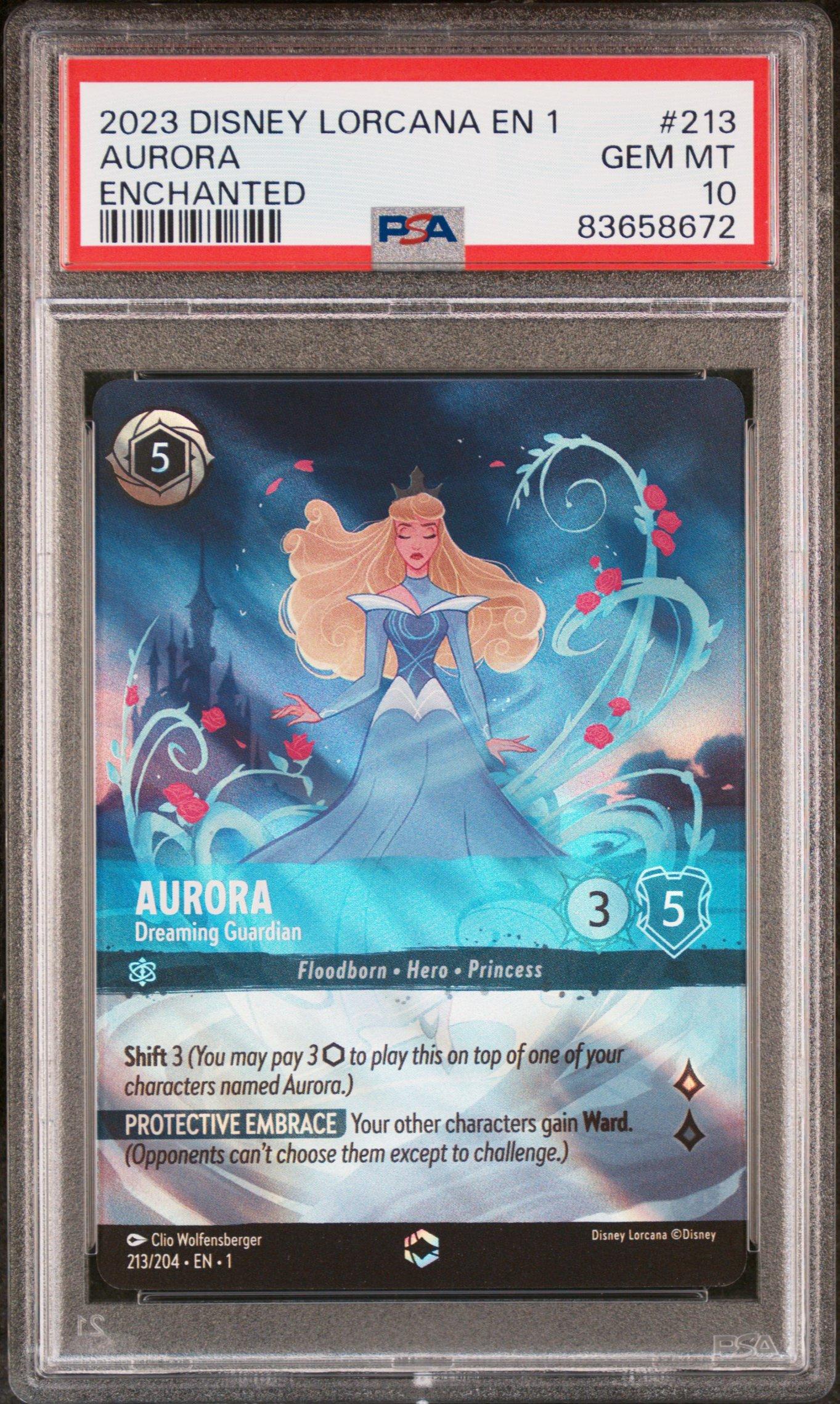 2023 Disney Lorcana En 1-the First Chapter 213 Aurora - Dreaming