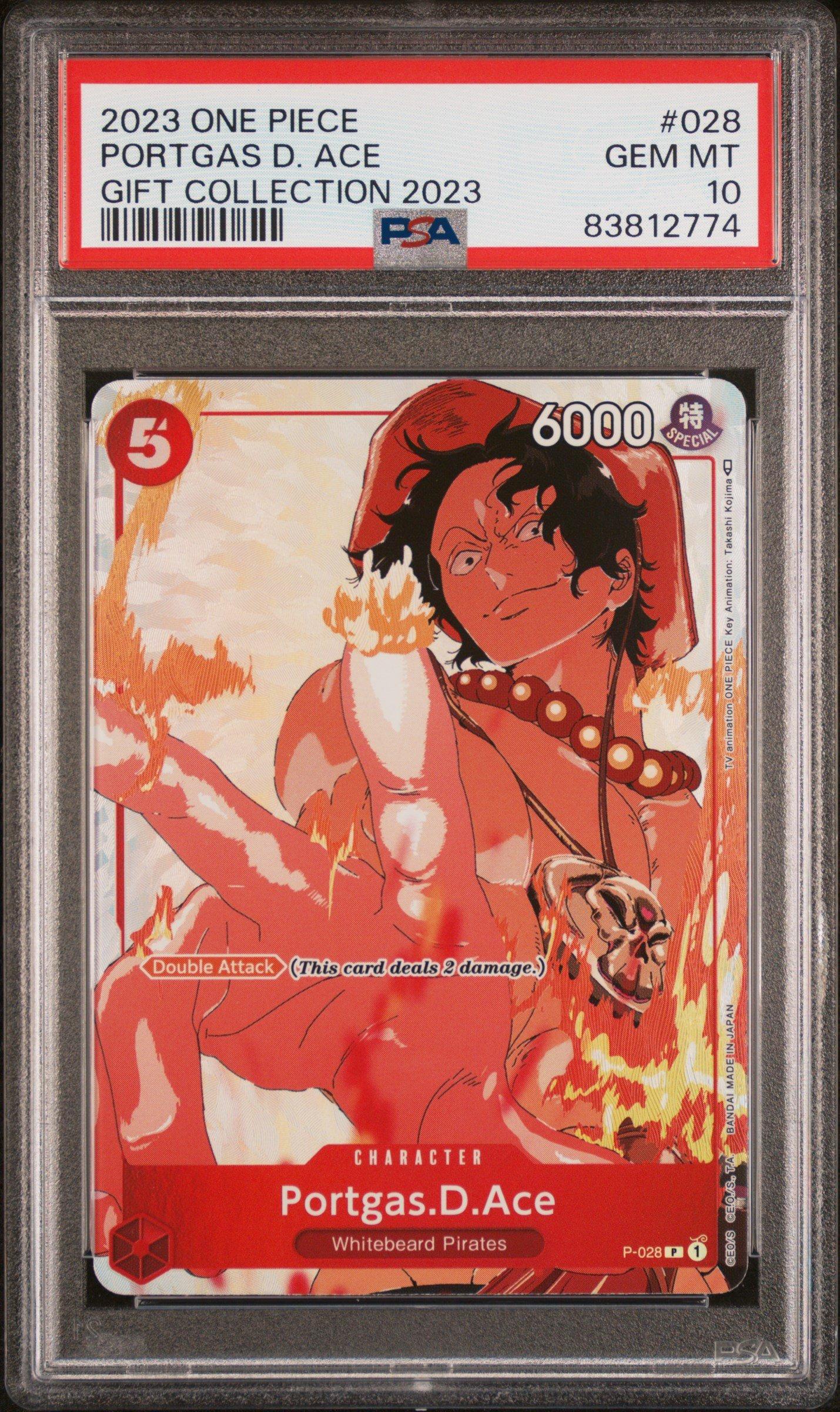 2023 One Piece Gift Collection 2023 028 Portgas D. Ace PSA 10