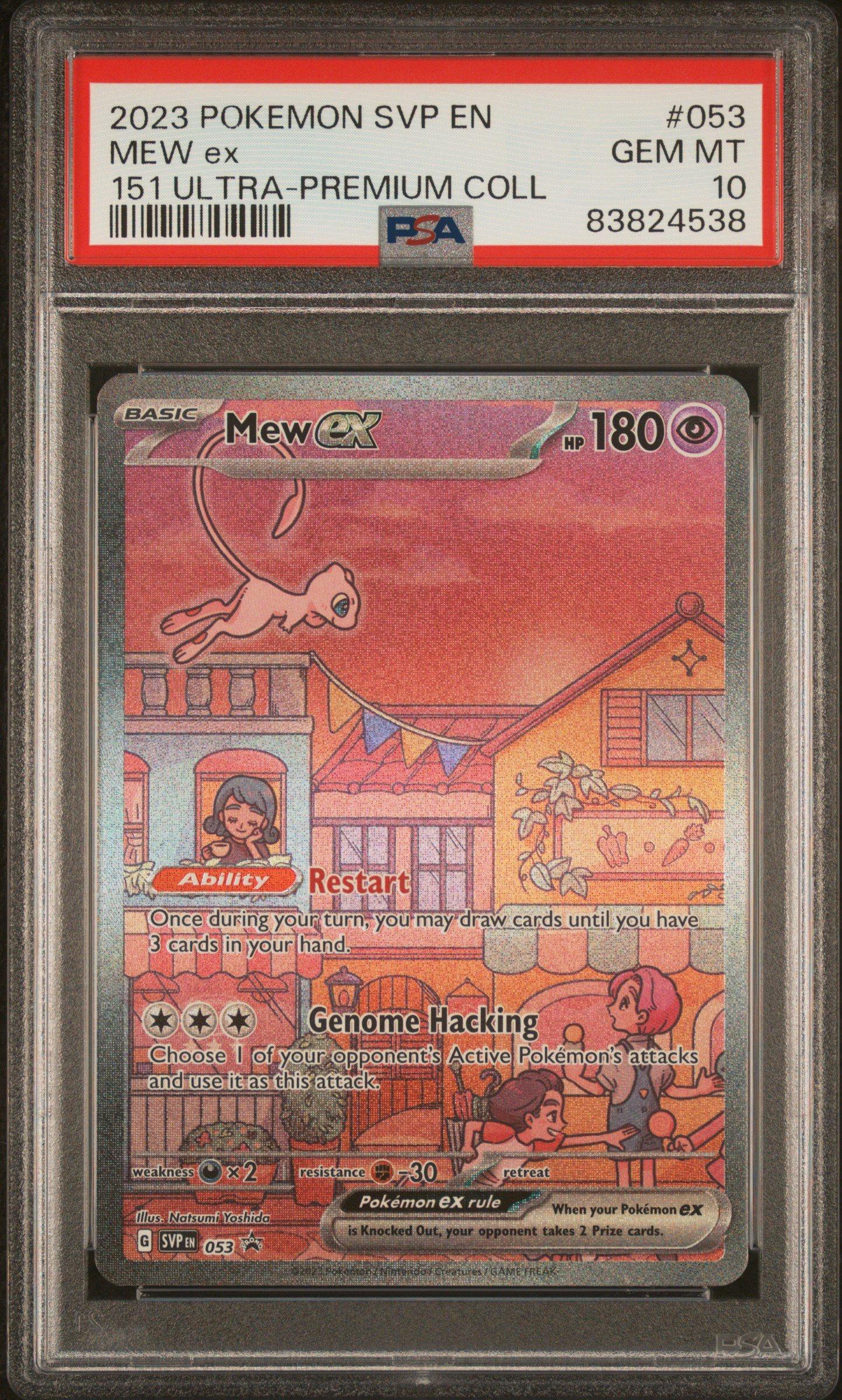 2023 Pokemon Svp En-sv Black Star Promo 053 Mew Ex 151 Ultra