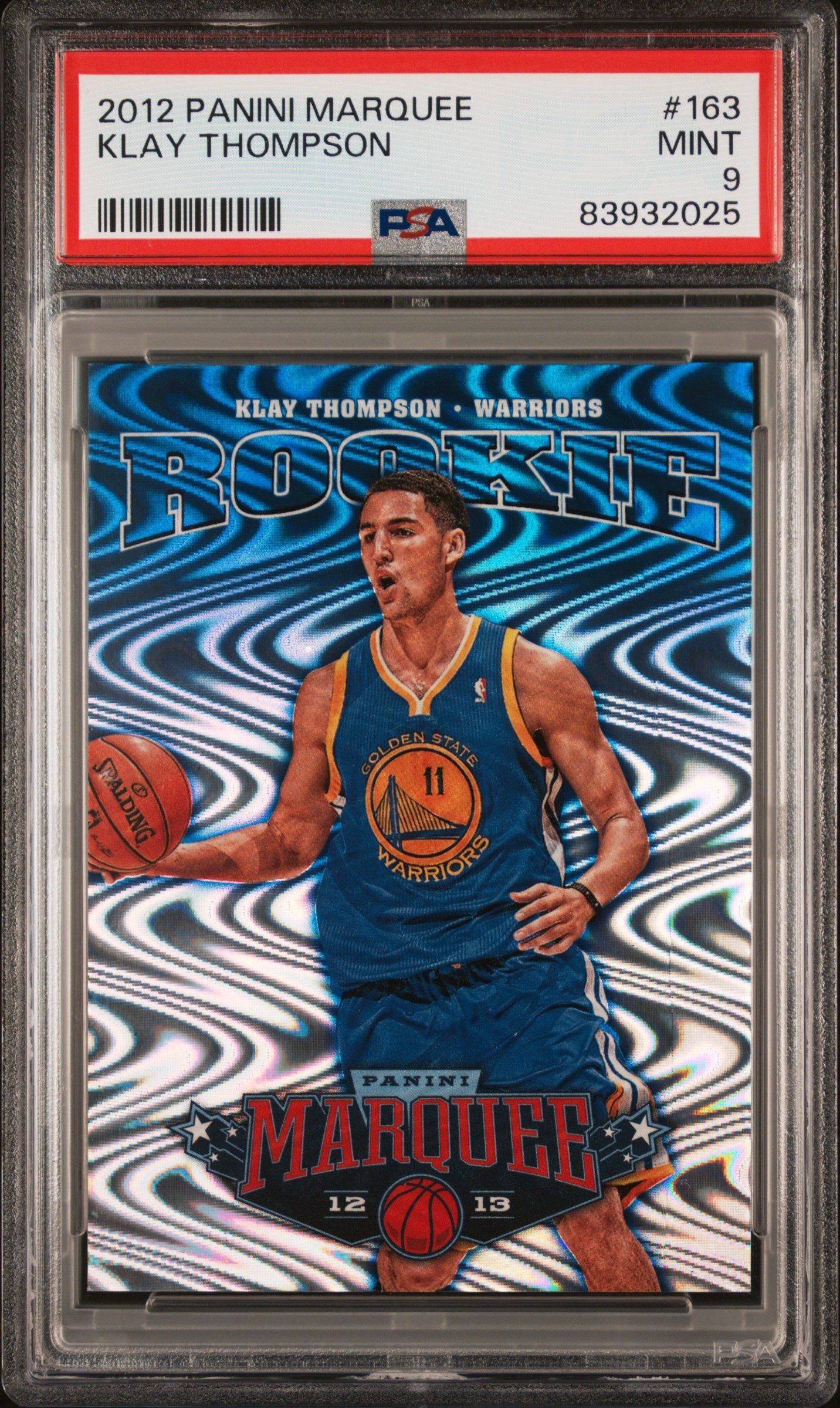 2012 Panini Marquee 163 Klay Thompson PSA 9