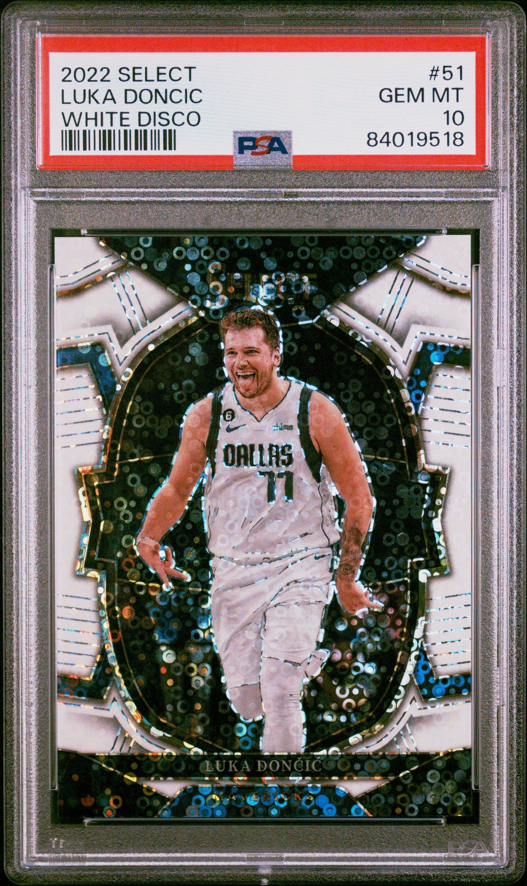 Panini mosaic 元年 Luka doncic psa10 鑑定済 2022 Panini Select 51 Luka Doncic White Disco PSA 10 Graded Card