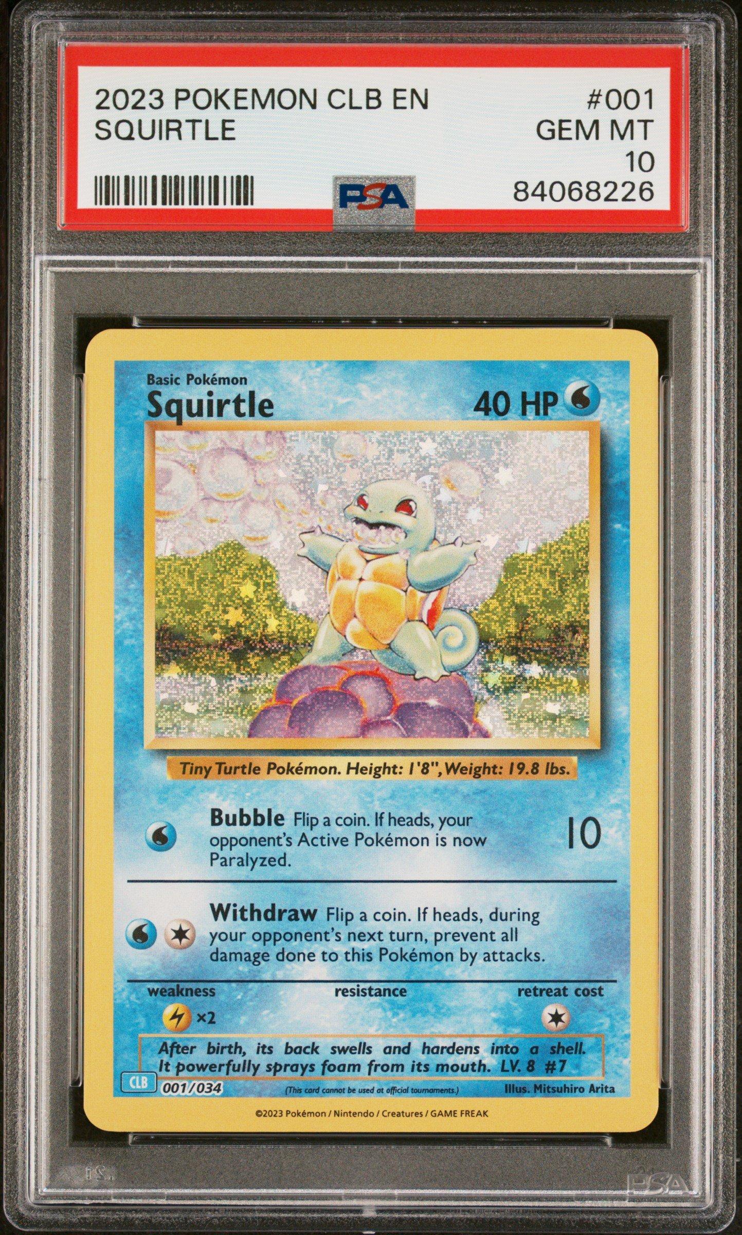 2023 Pokemon Clb-trading Card Game Classic Blastoise