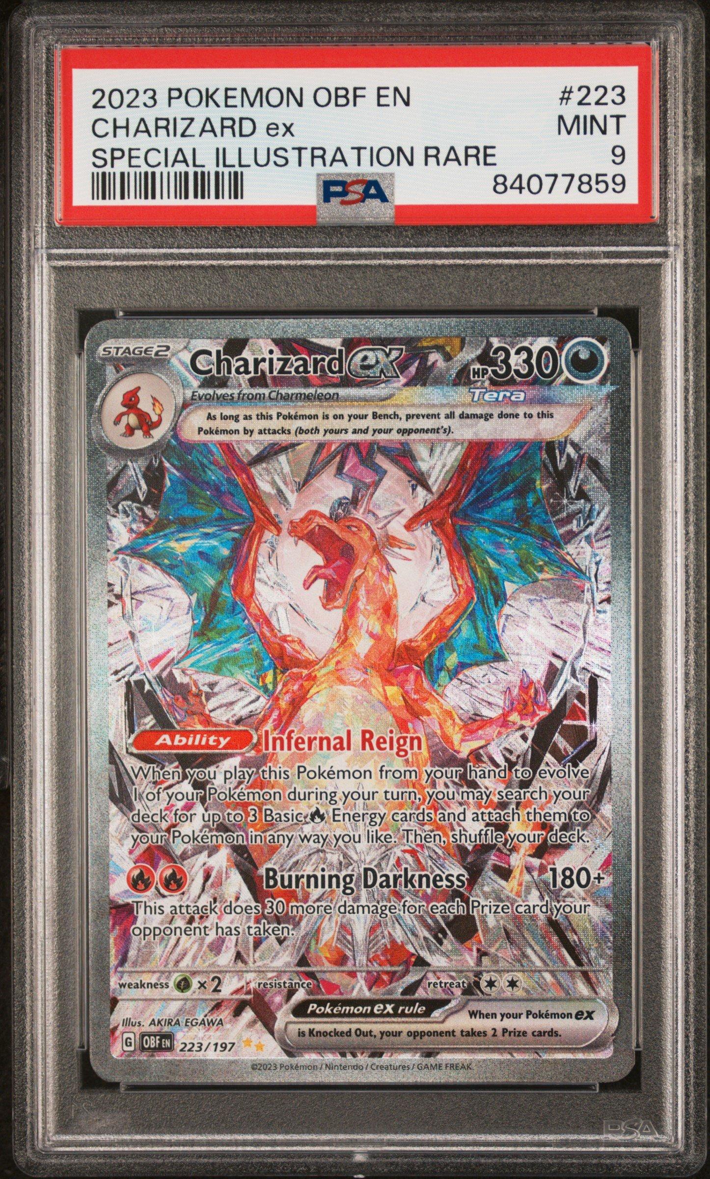 2023 Pokemon Obf En-obsidian Flames 223 Charizard Ex Special