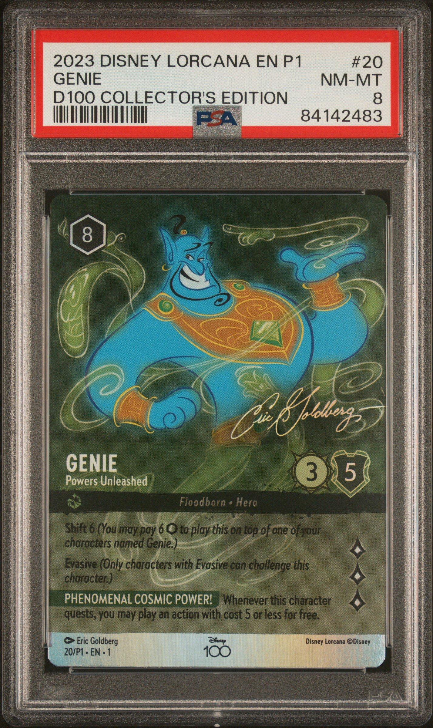 2023 Disney Lorcana En P1-promo 20 Genie