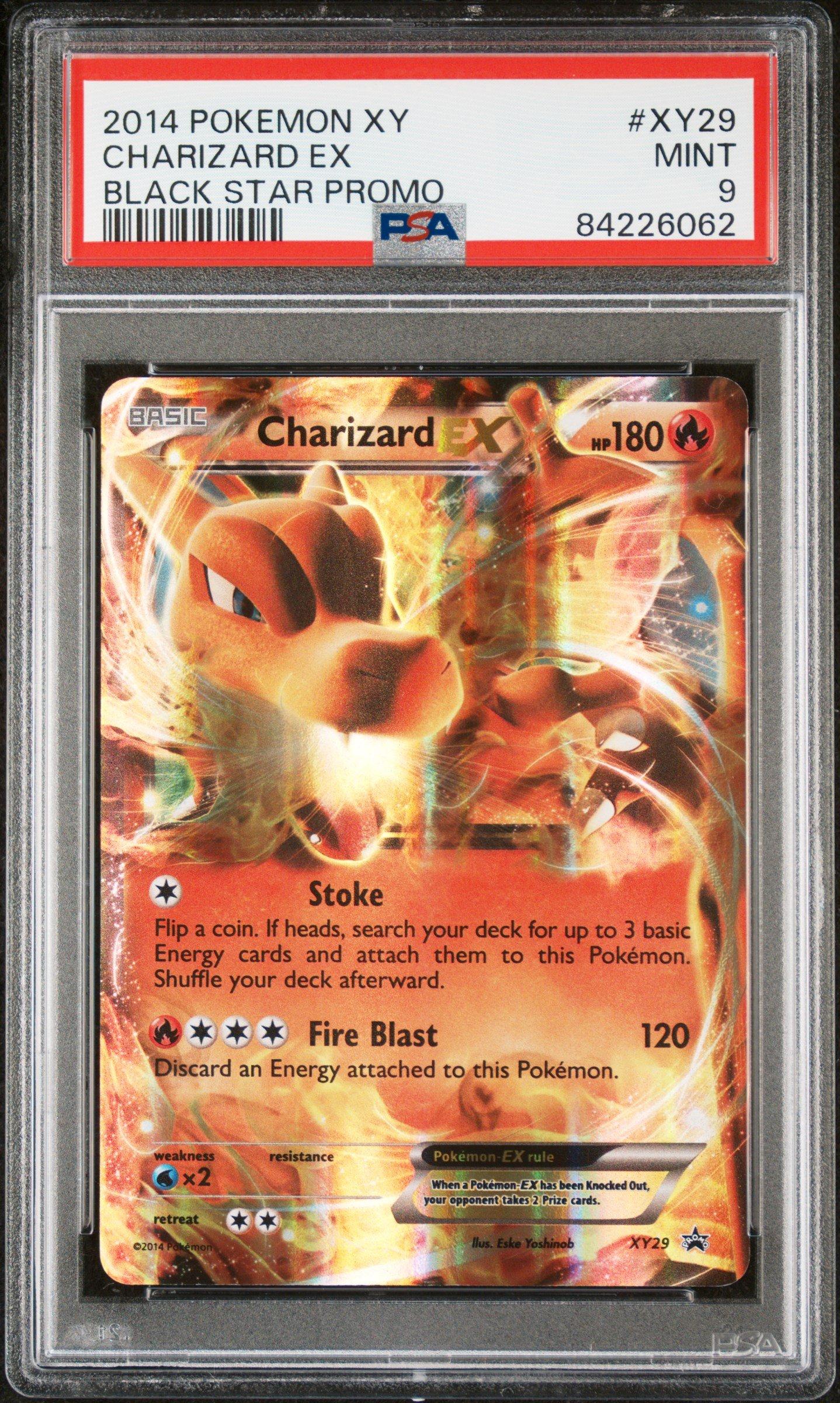 2014 Pokemon Xy Black Star Promo Xy29 Charizard Ex PSA 9 | GameStop