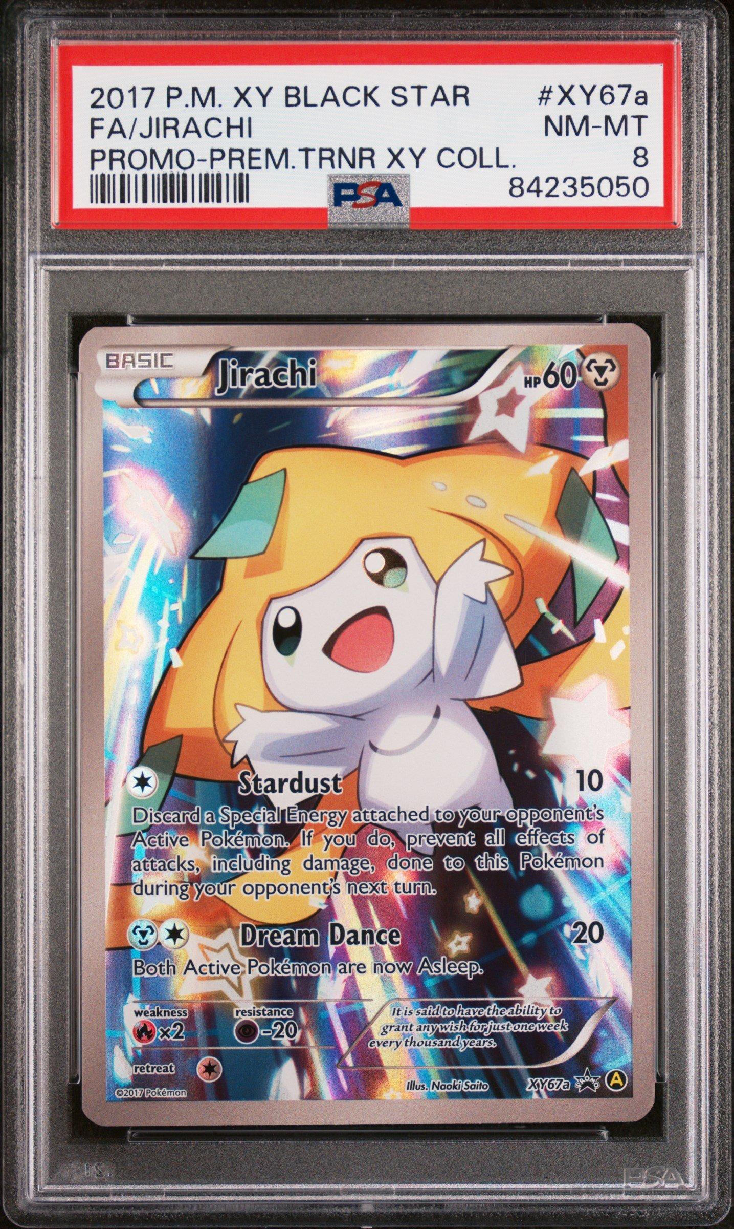 2017 Pokemon Xy Black Star Promo Xy67a Full Art/jirachi Premium