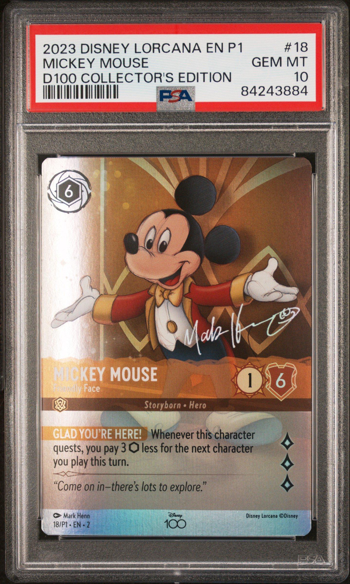 2023 Disney Lorcana En P1-promo 18 Mickey Mouse