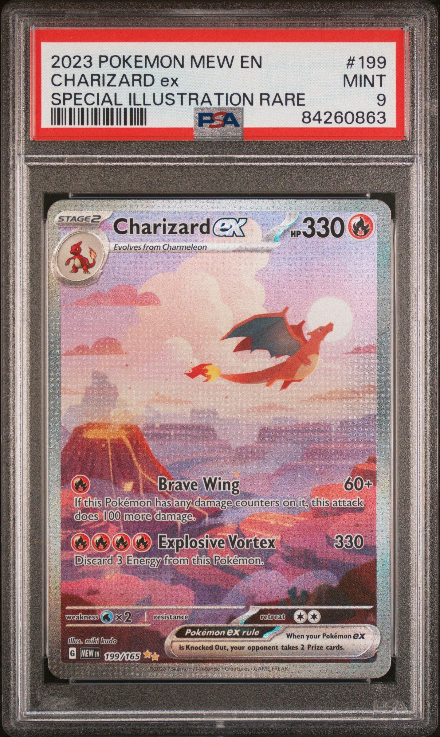 2023 Pokemon Mew En-151 199 Charizard Ex Special 2023 Pokemon Mew En-151 199 Charizard Ex Special
