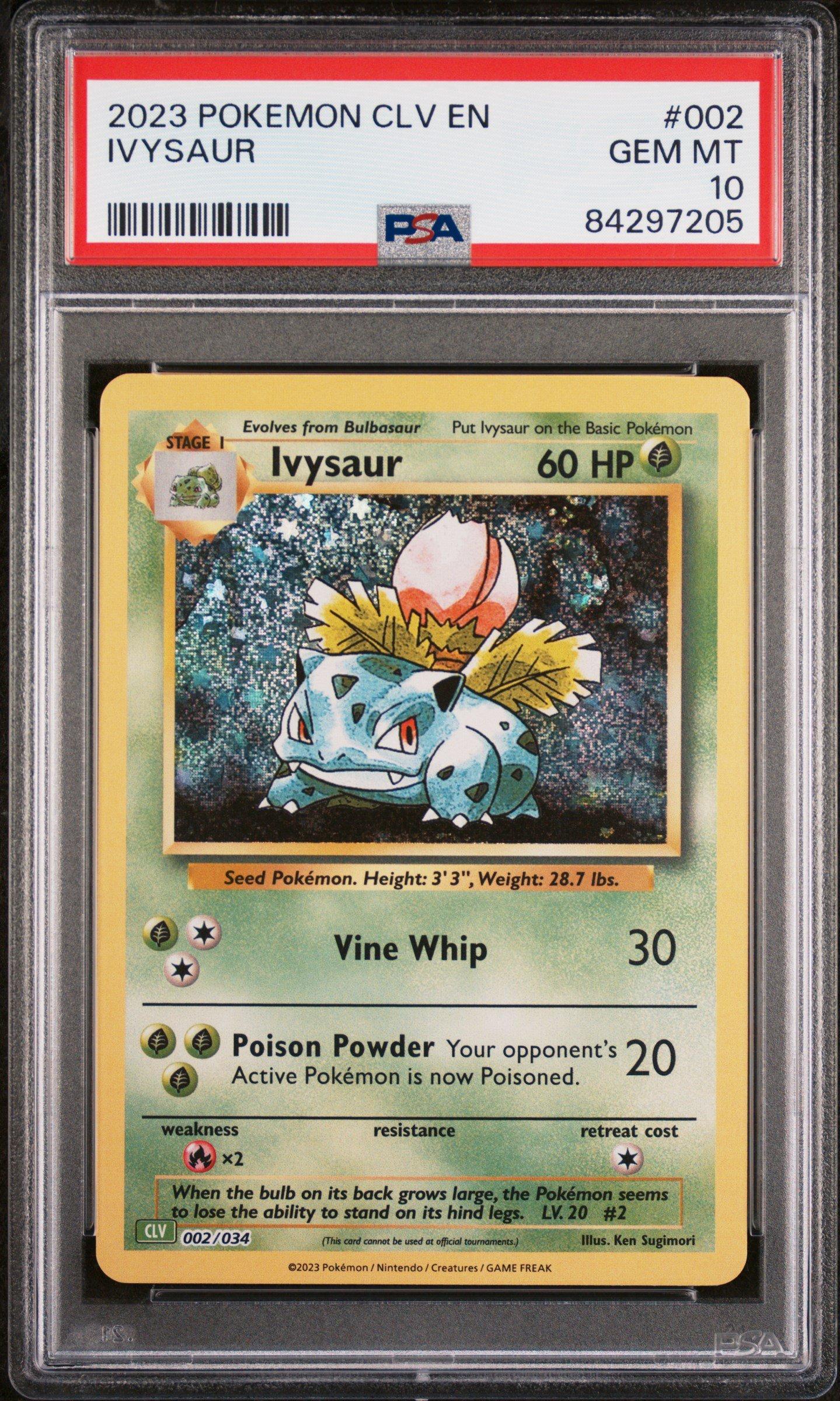 2023 Pokemon Clv-trading Card Game Classic Venusaur & Lugia Ex