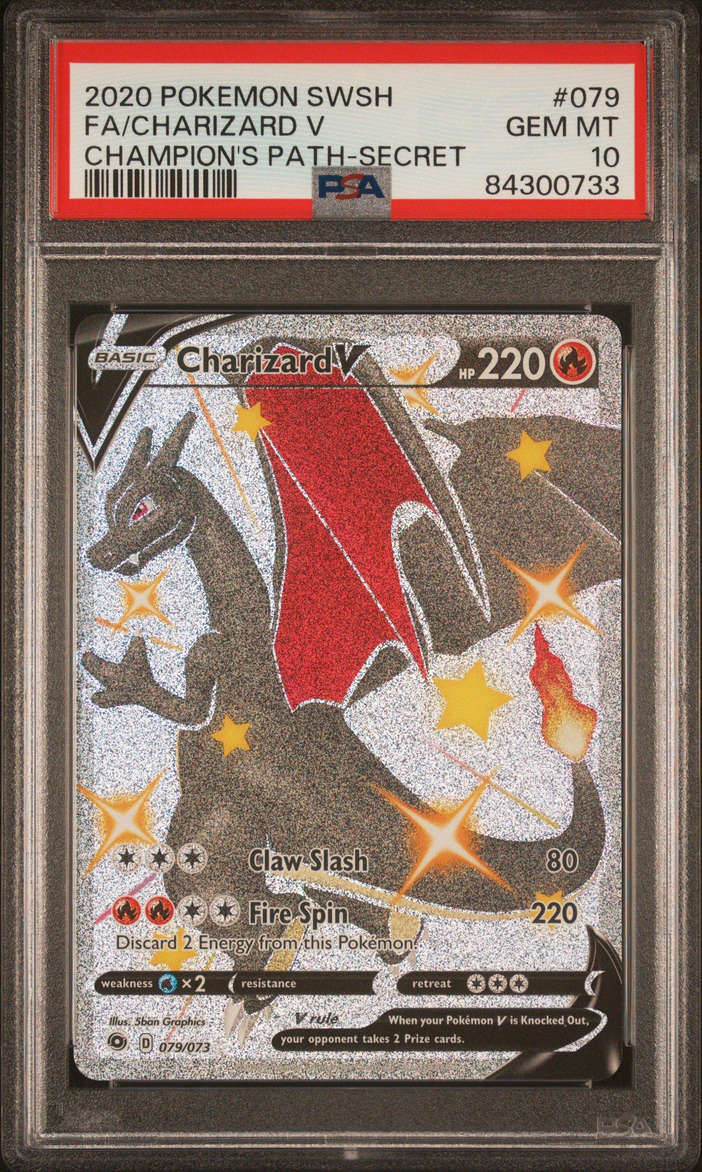 2020 Pokemon Sword & Shield Champion's Path 079 Full Art/charizard