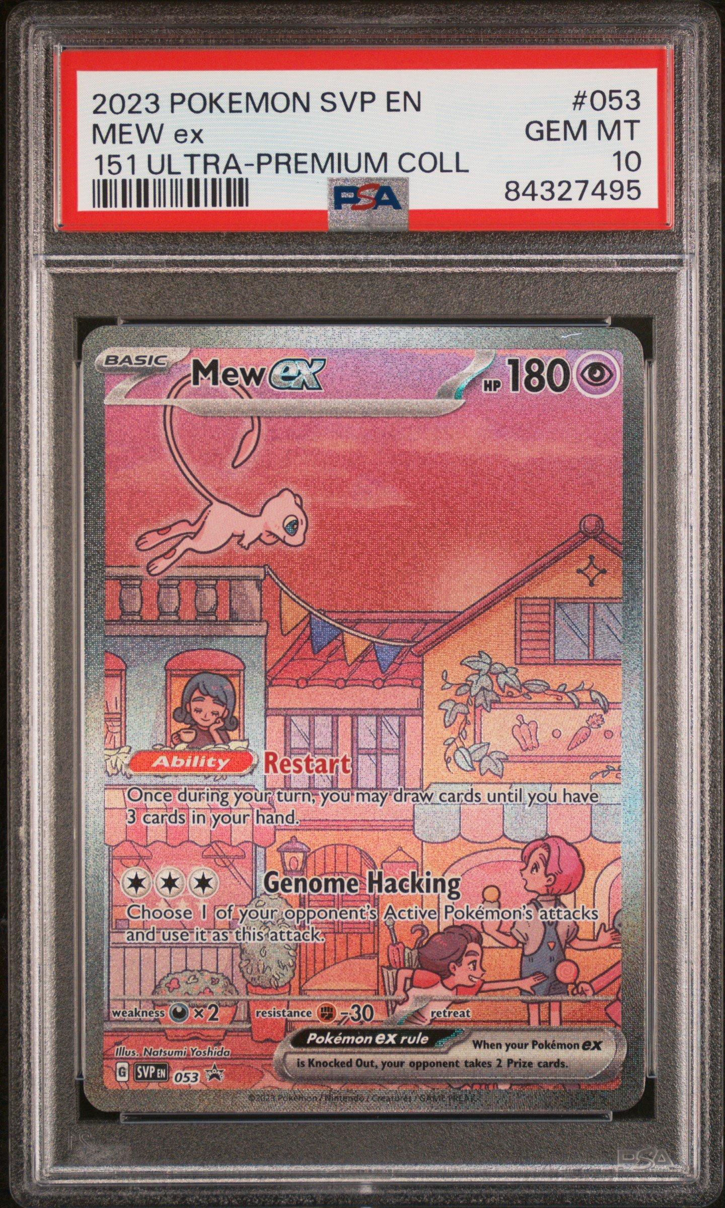 2023 Pokemon Svp En-sv Black Star Promo 053 Mew Ex 151 Ultra