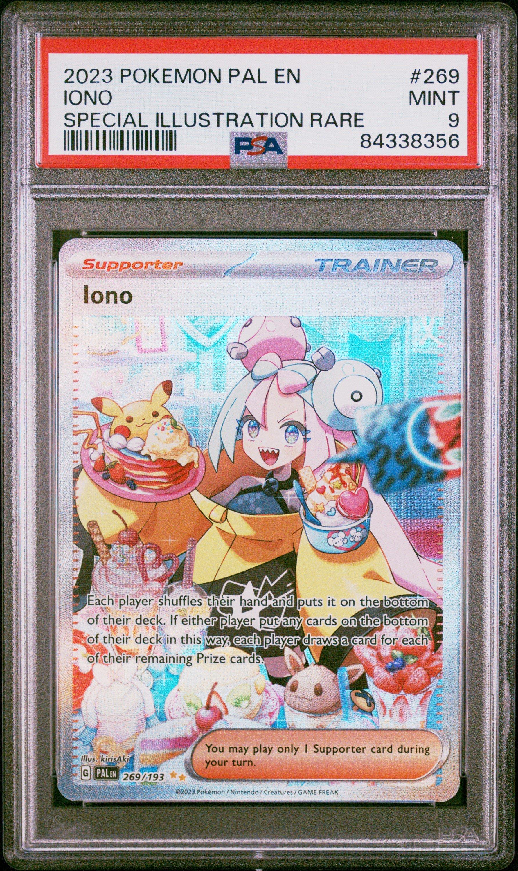 2023 Pokemon Pal En-paldea Evolved 269 Iono Special Illustration