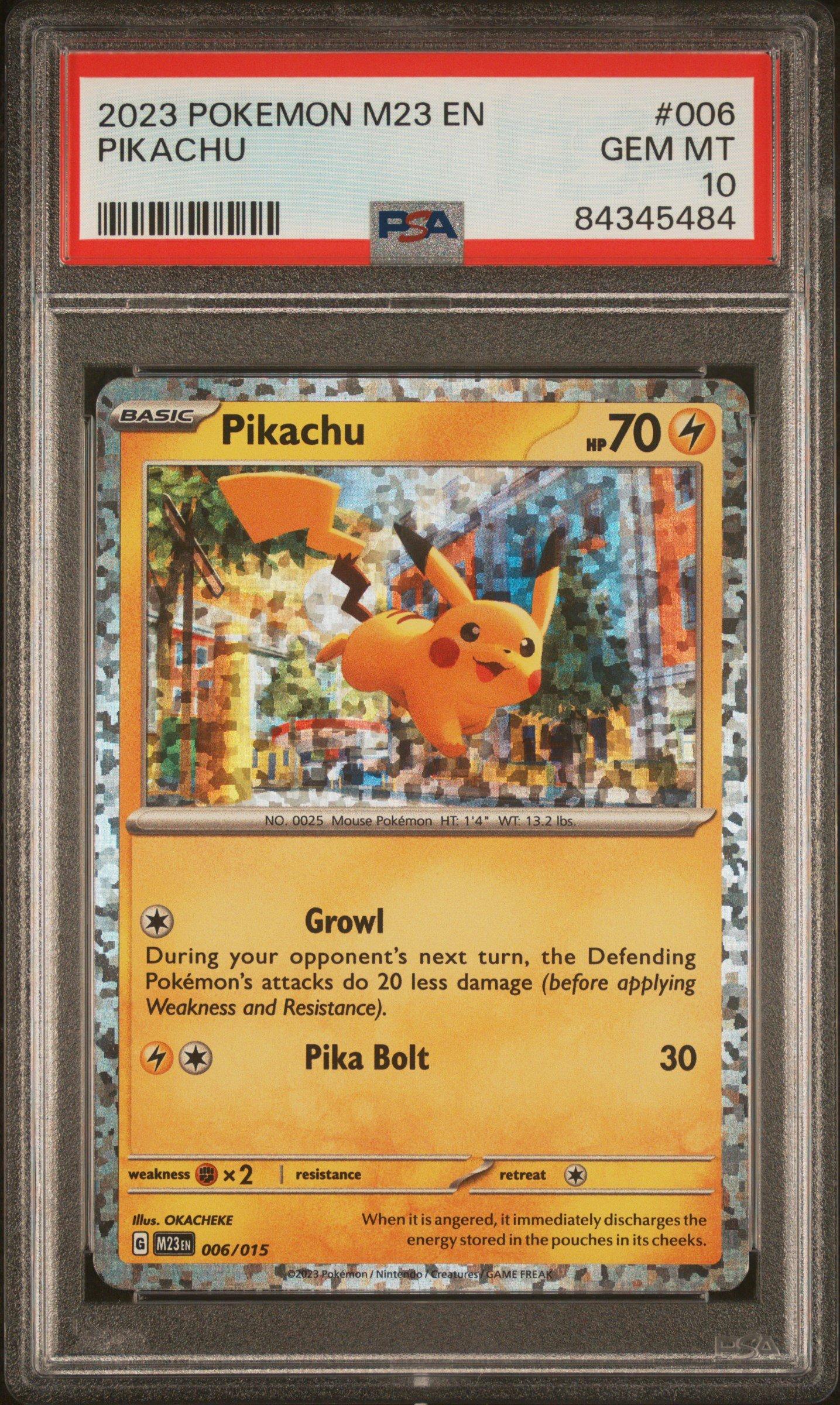 2023 ピカチュウ WC523 PSA10 2023 ピカチュウ WC523 PSA10 - メルカリ
