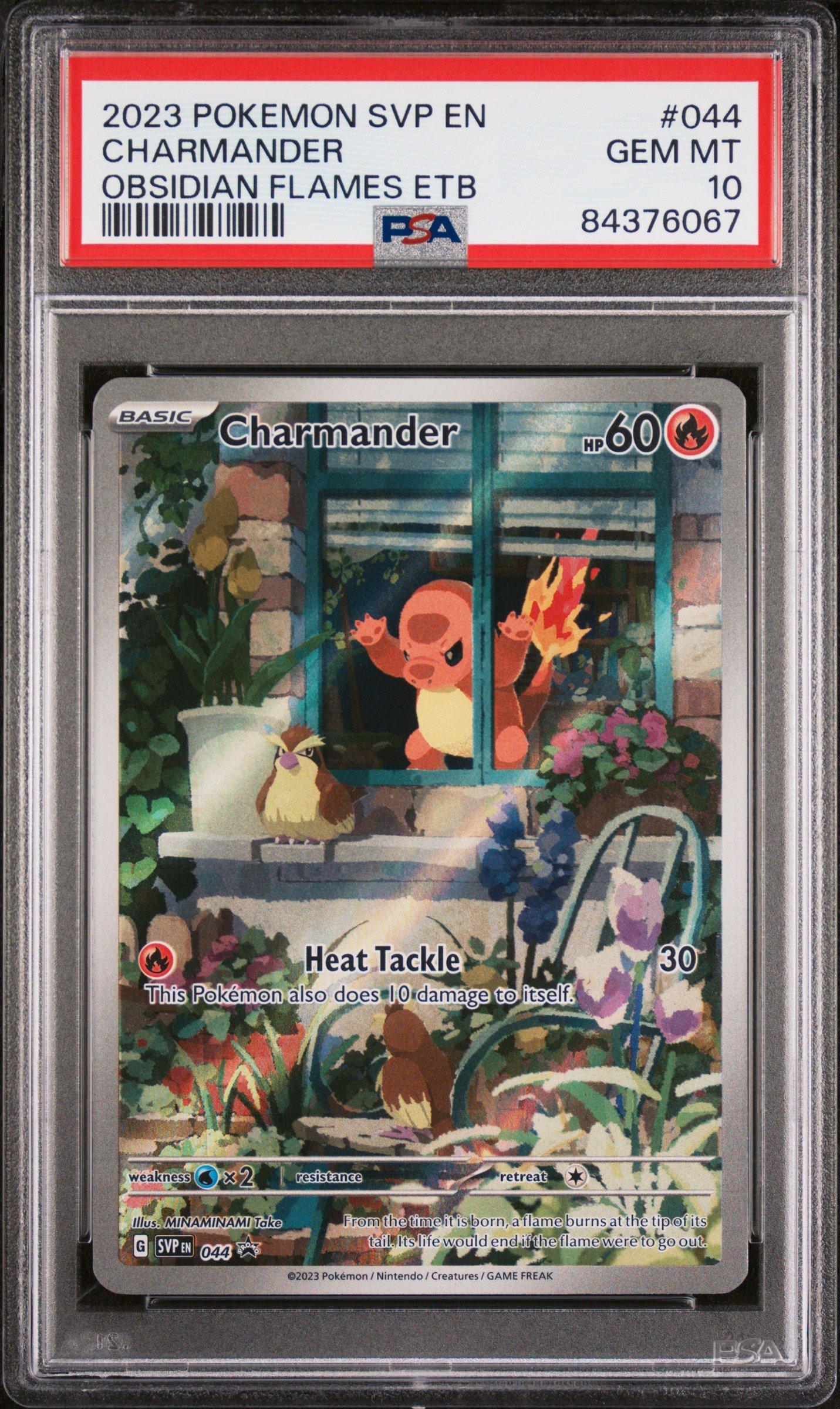 2023 Pokemon Svp Ensv Black Star Promo 044 Charmander Obsidian Flames