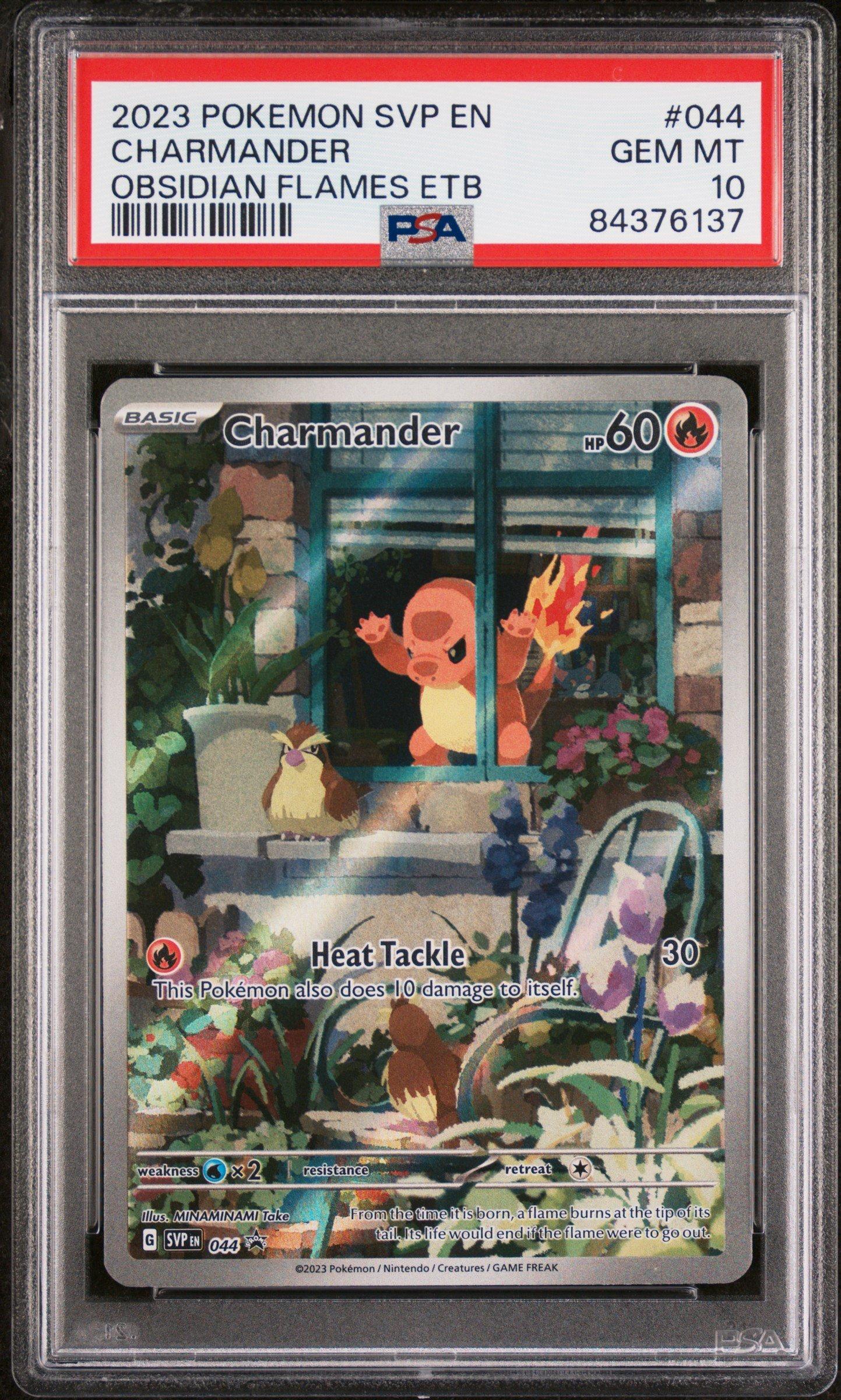 2023 Pokemon Svp En-sv Black Star Promo 044 Charmander Obsidian