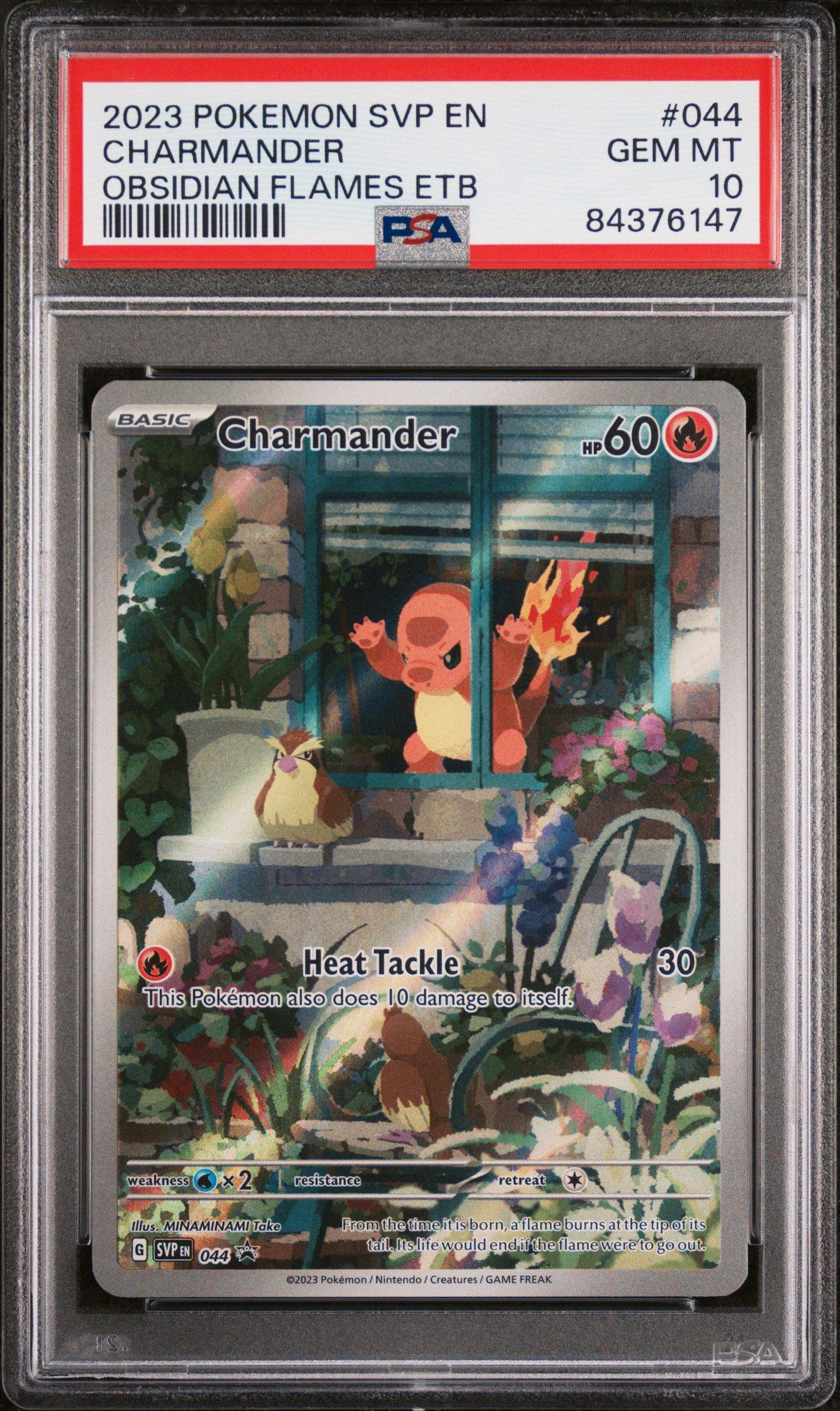 Pokemon Svp En Sv Black Star Promo Charmander Obsidian Flames