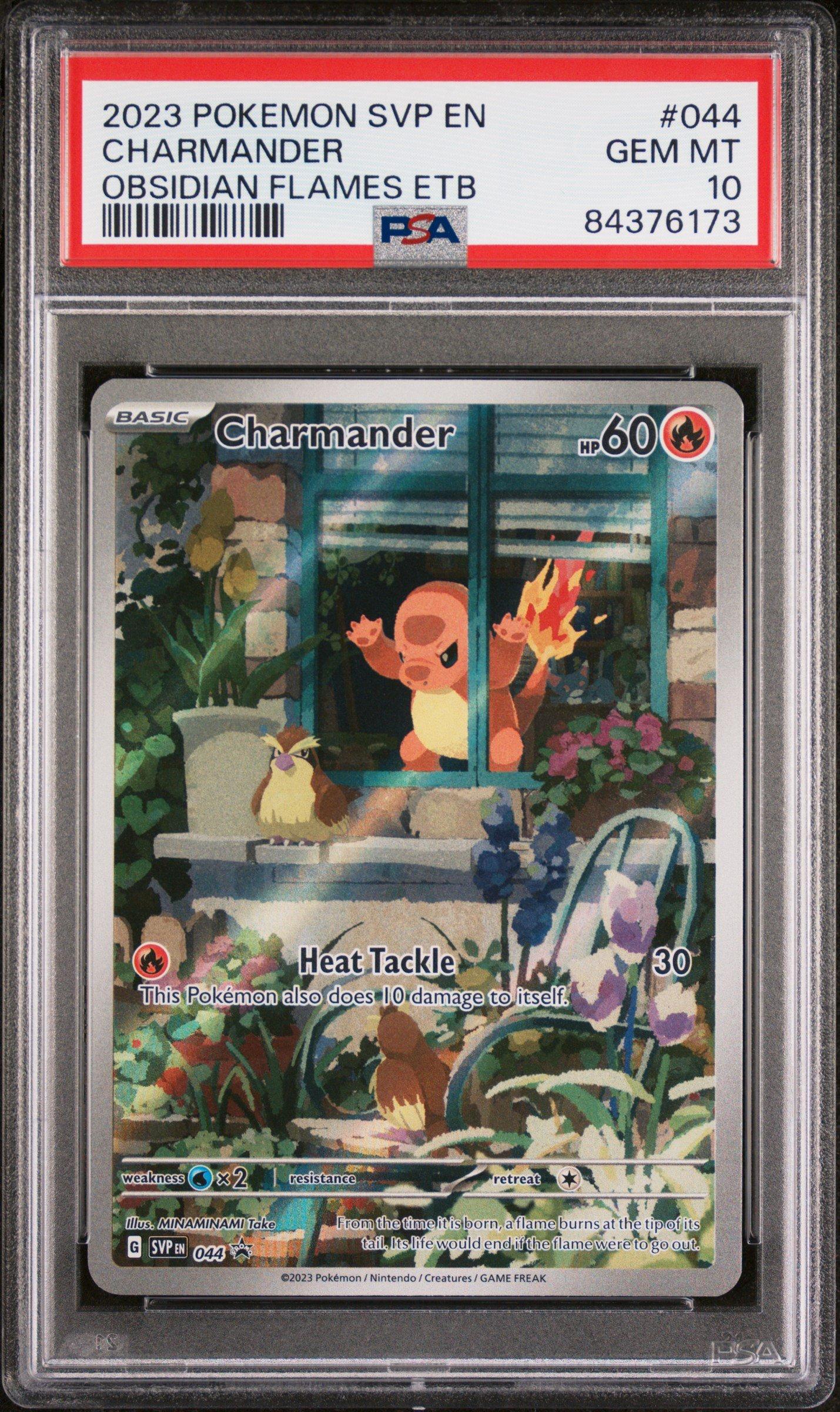 2023 Pokemon Svp En-sv Black Star Promo 044 Charmander Obsidian
