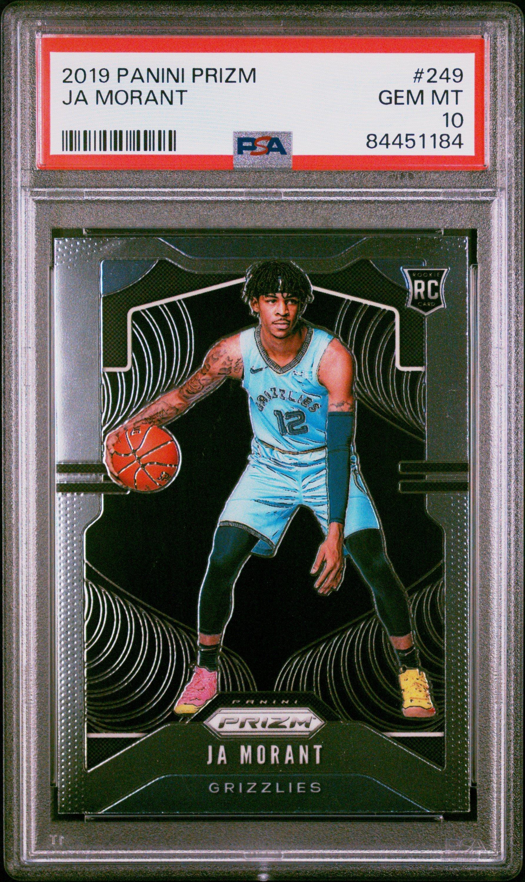 2019 Panini Prizm 249 Ja Morant PSA 10 Graded Card | GameStop