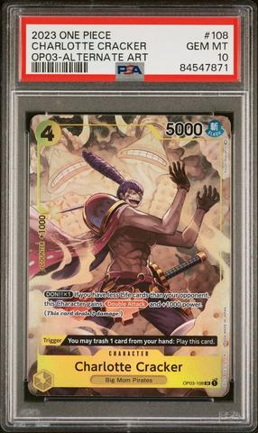 ワンピース カードゲーム 2023 ONE PIECE SOGEKING #122 GEM MT 10 One Piece Card Sogeking PSA 10 OP03-122 SEC Comic Manga