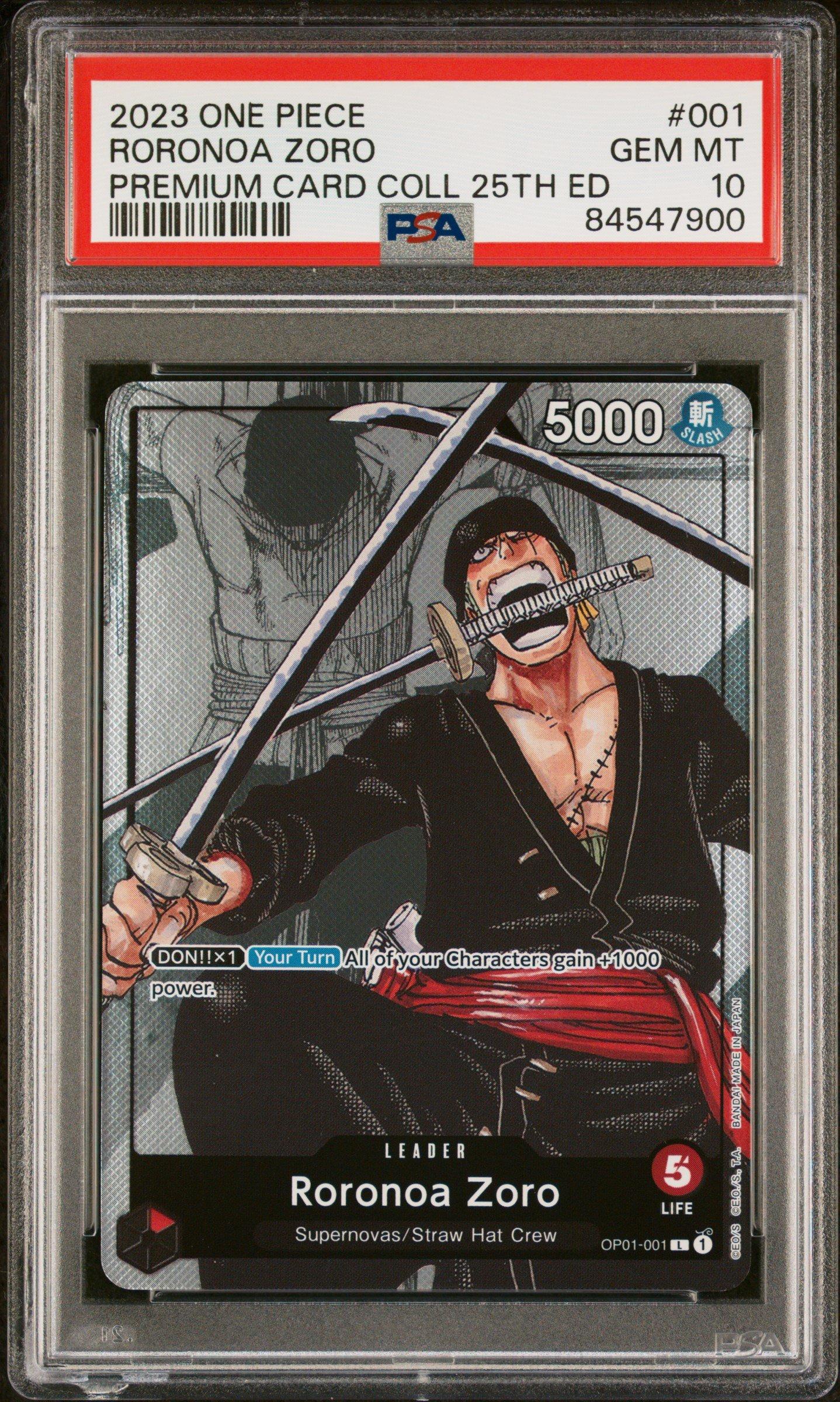 2023 One Piece Premium Bandai Premium Card Collection 25th
