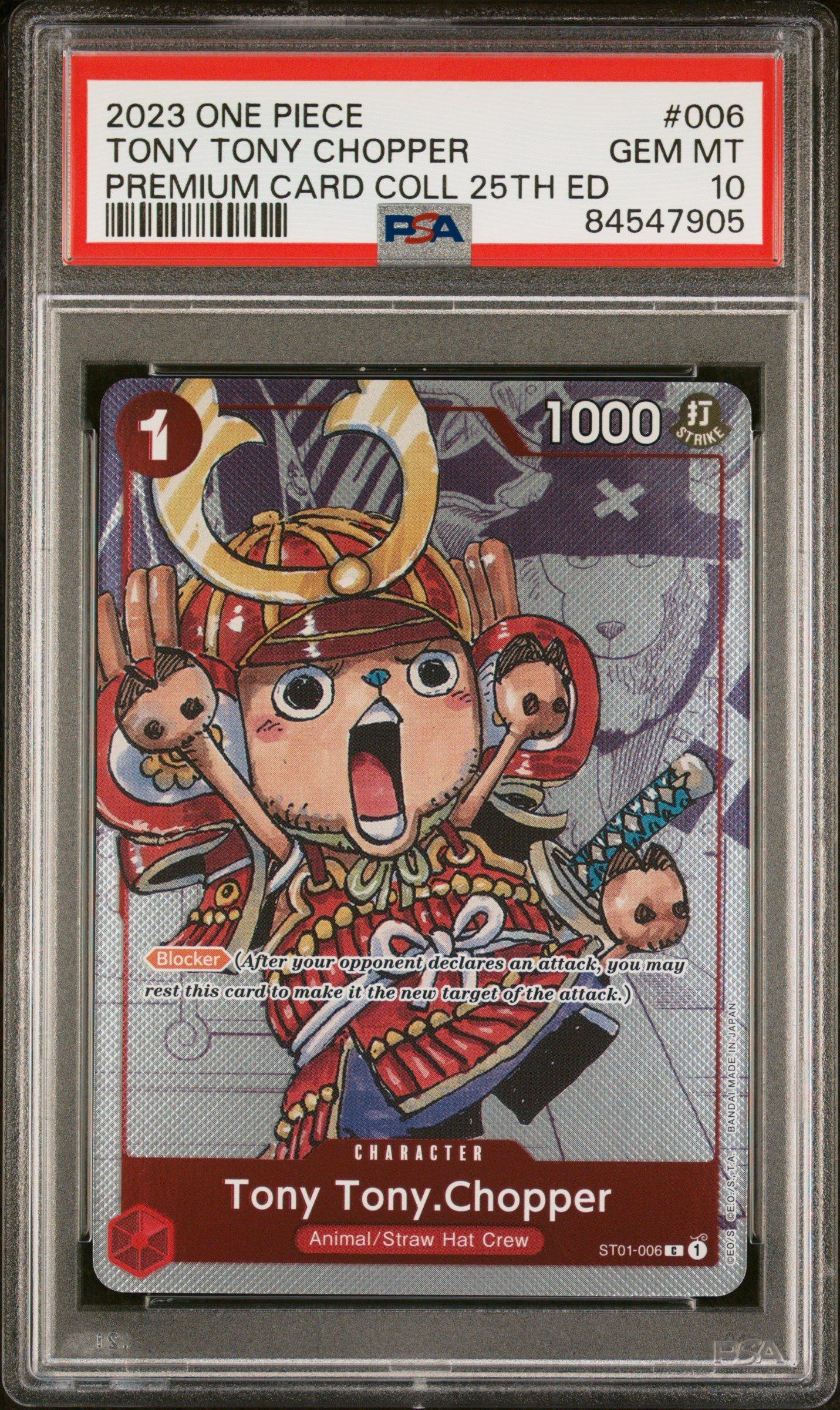 2023 One Piece Premium Card Collection 25th Edition 006 Tony Tony