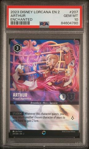 PSA10DISNEY LORCANAジーニー#209 Genie - On the Job #209 Prices | Lorcana First Chapter