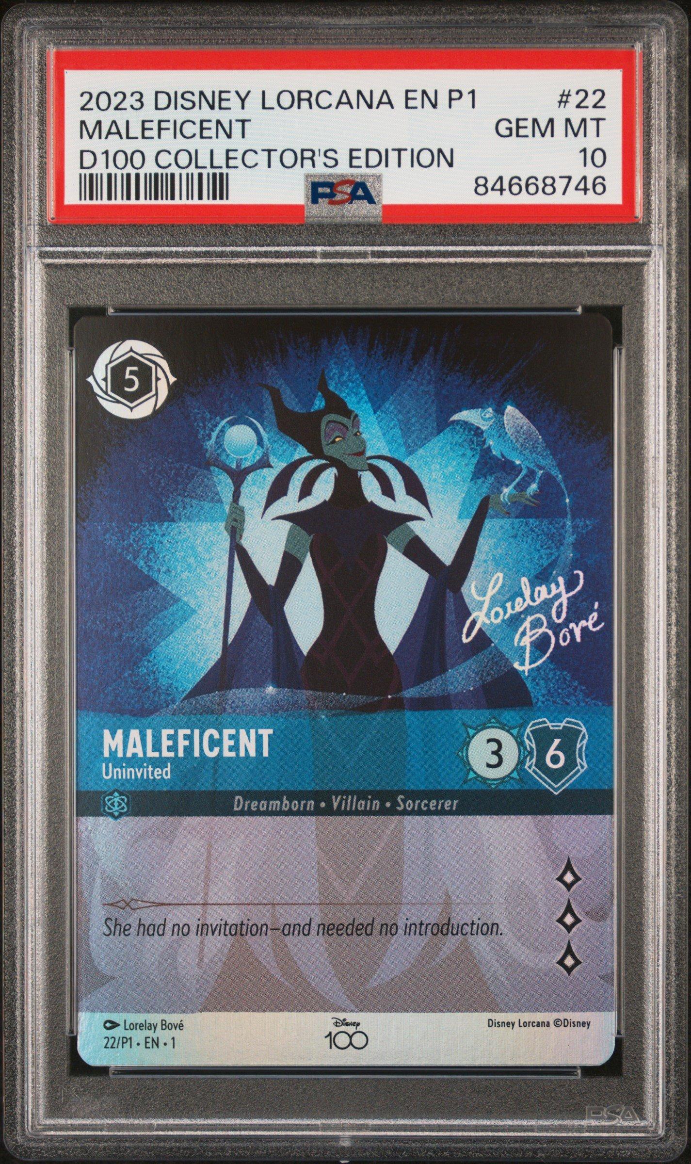 2023 Disney Lorcana En P1-promo 22 Maleficent - Uninvited