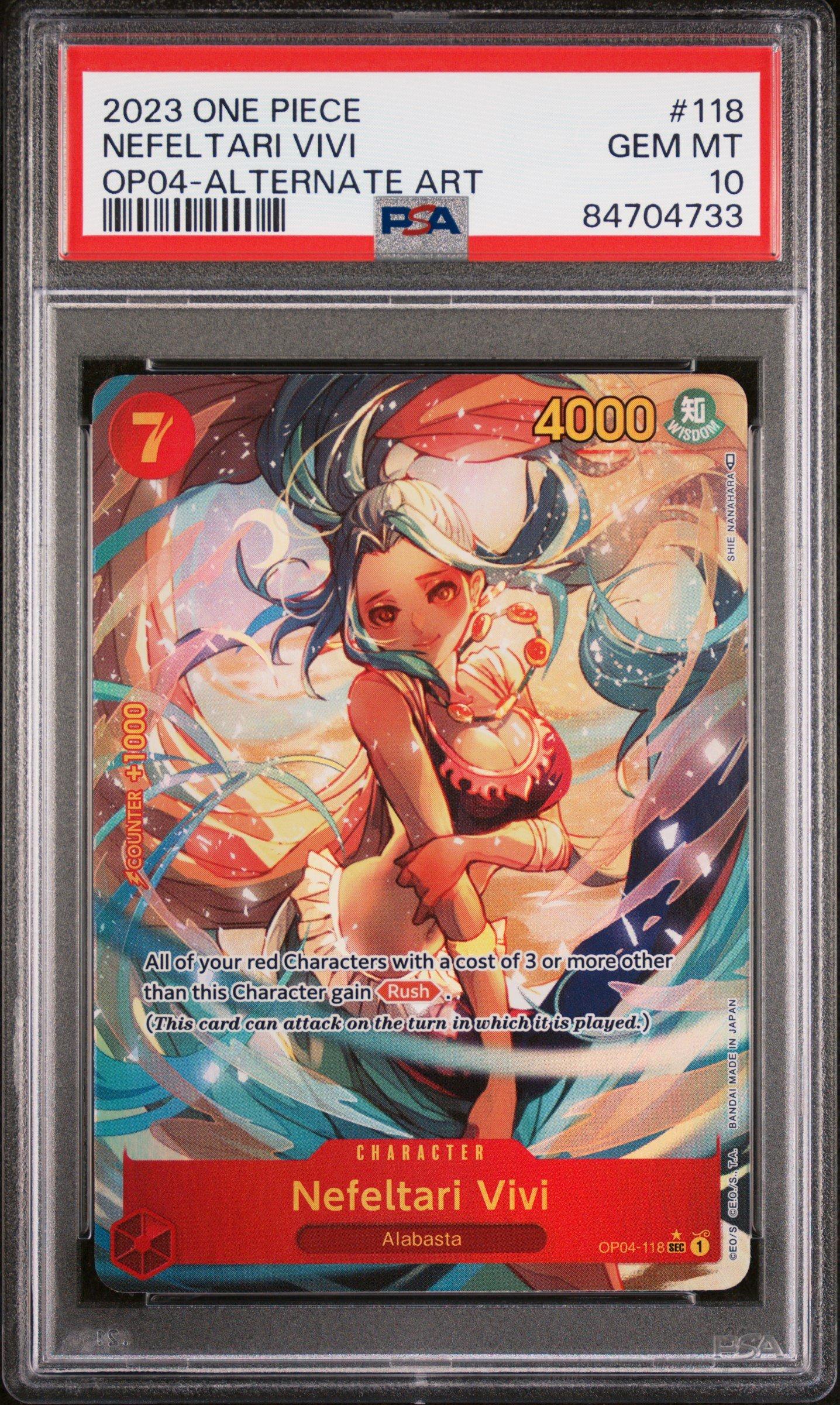 2023 One Piece Op04-kingdoms Of Intrigue 118 Nefeltari Vivi