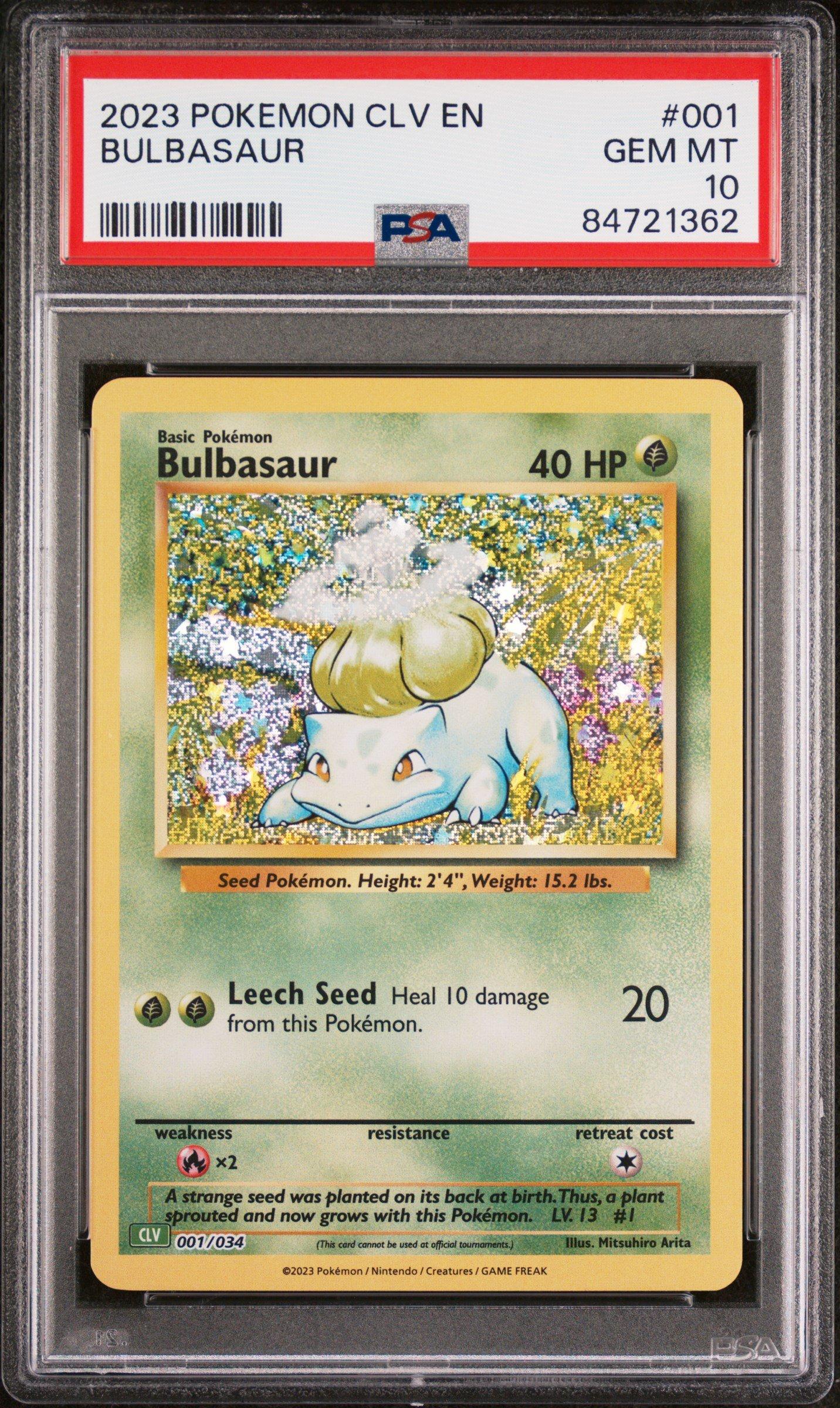 2023 Pokemon Clv-trading Card Game Classic Venusaur & Lugia Ex