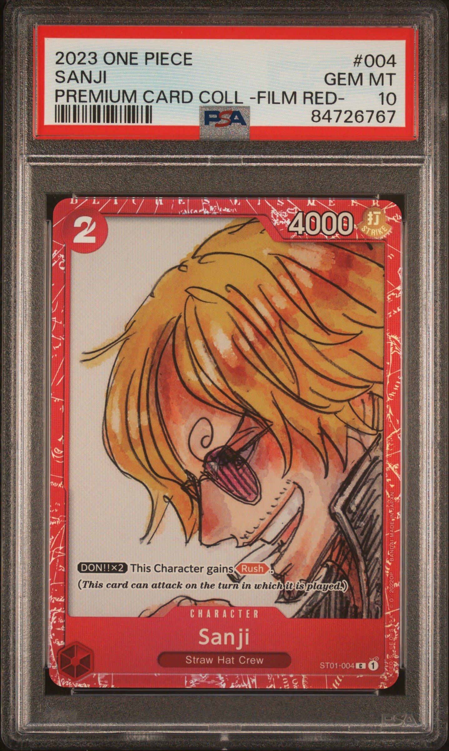 2023 One Piece Premium Card Collection -one Piece Film Red