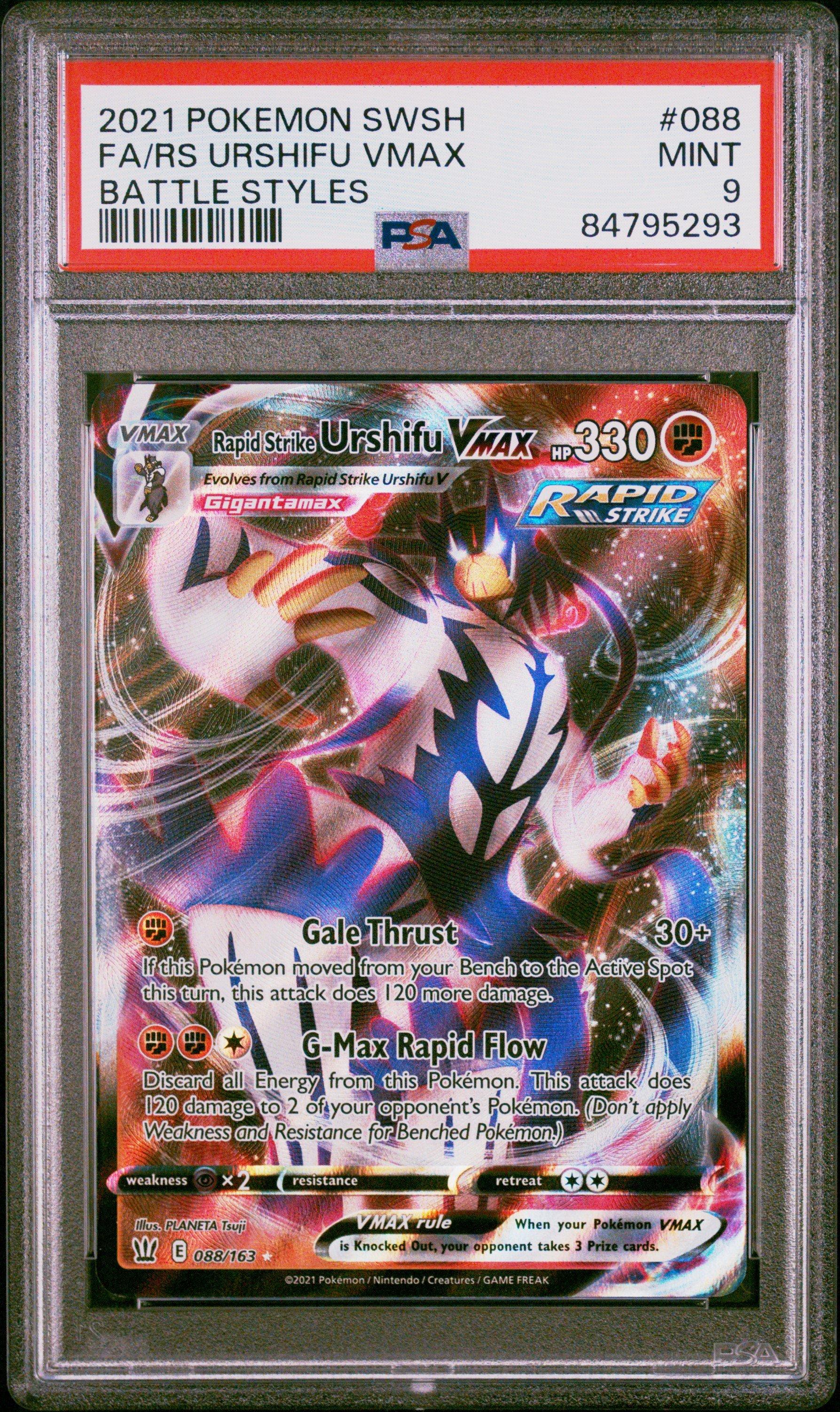 urshifu vmax pokemon card value Single Strike Urshifu VMAX