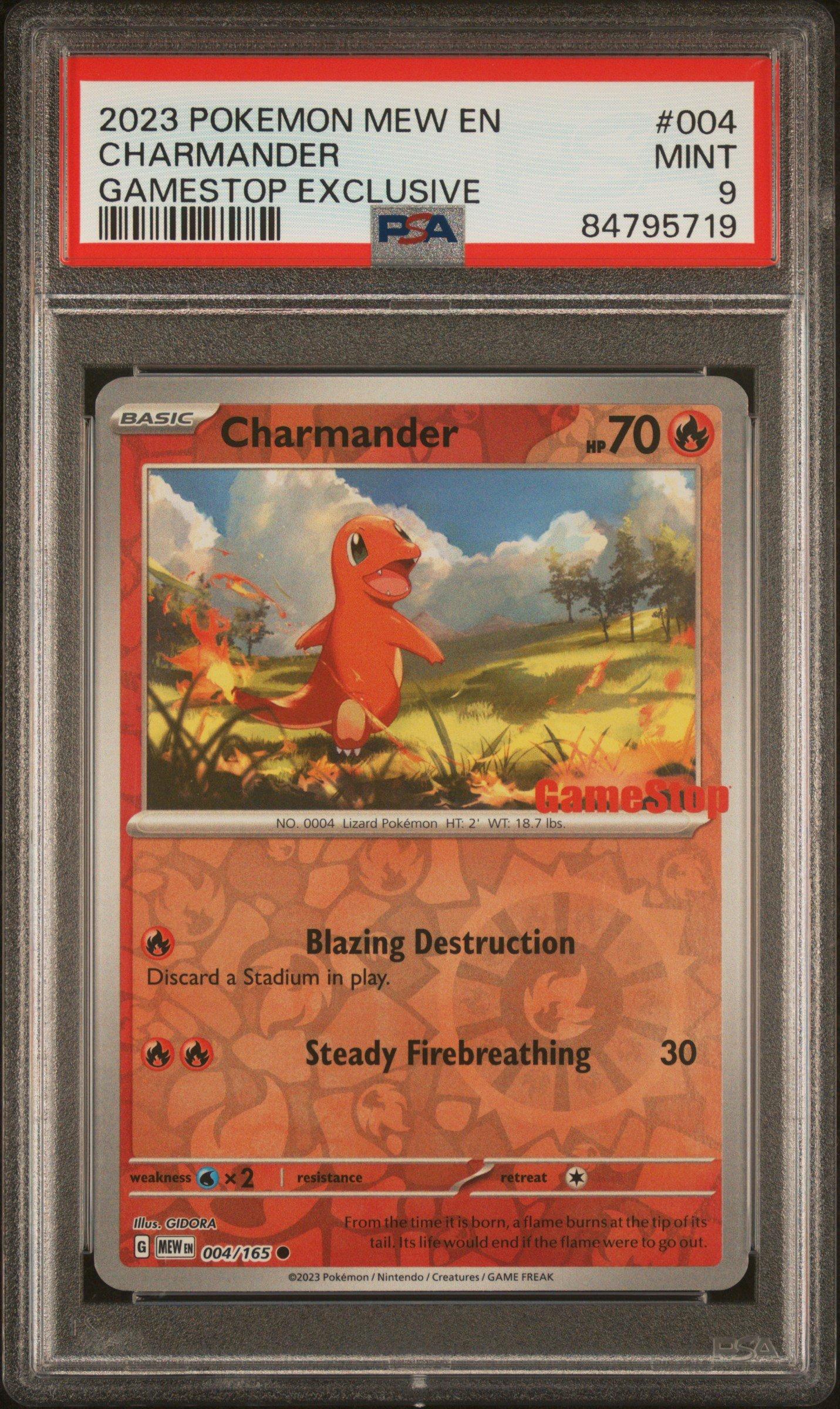 【希少！】PSA9　ヒトカゲ　Charmander　英語版　MINT PSA 9 Mint Charmander 001 English CLC 2023 Pokemon Trading