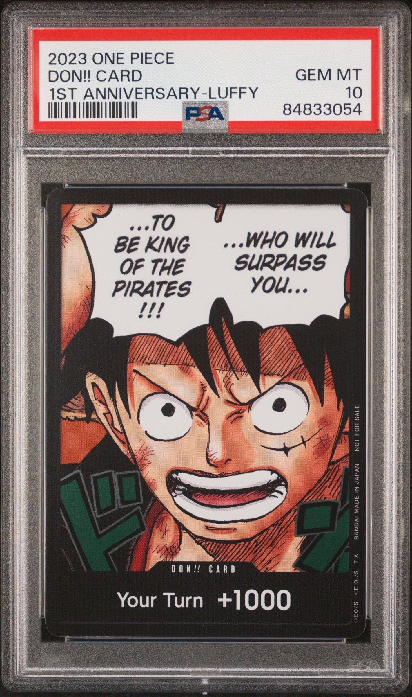 2023 One Piece 1st Anniversary Don!! Card Pack Don!! Card Luffy