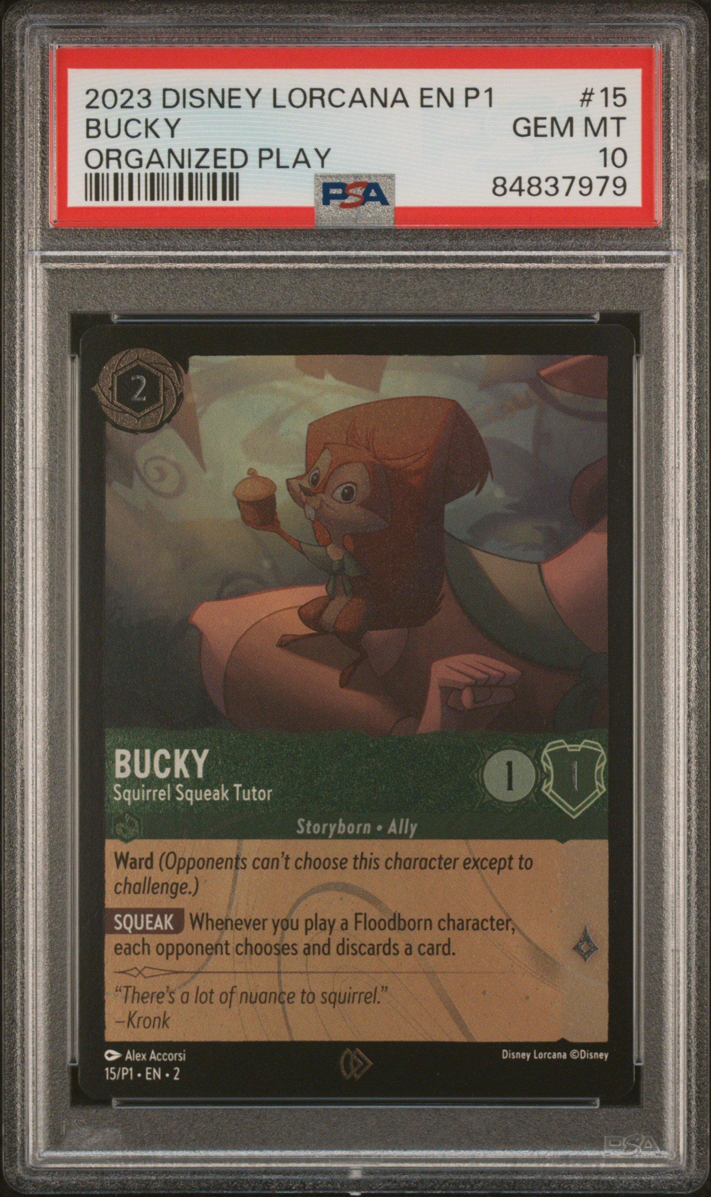 2023 Disney Lorcana En P1-promo 15 Bucky