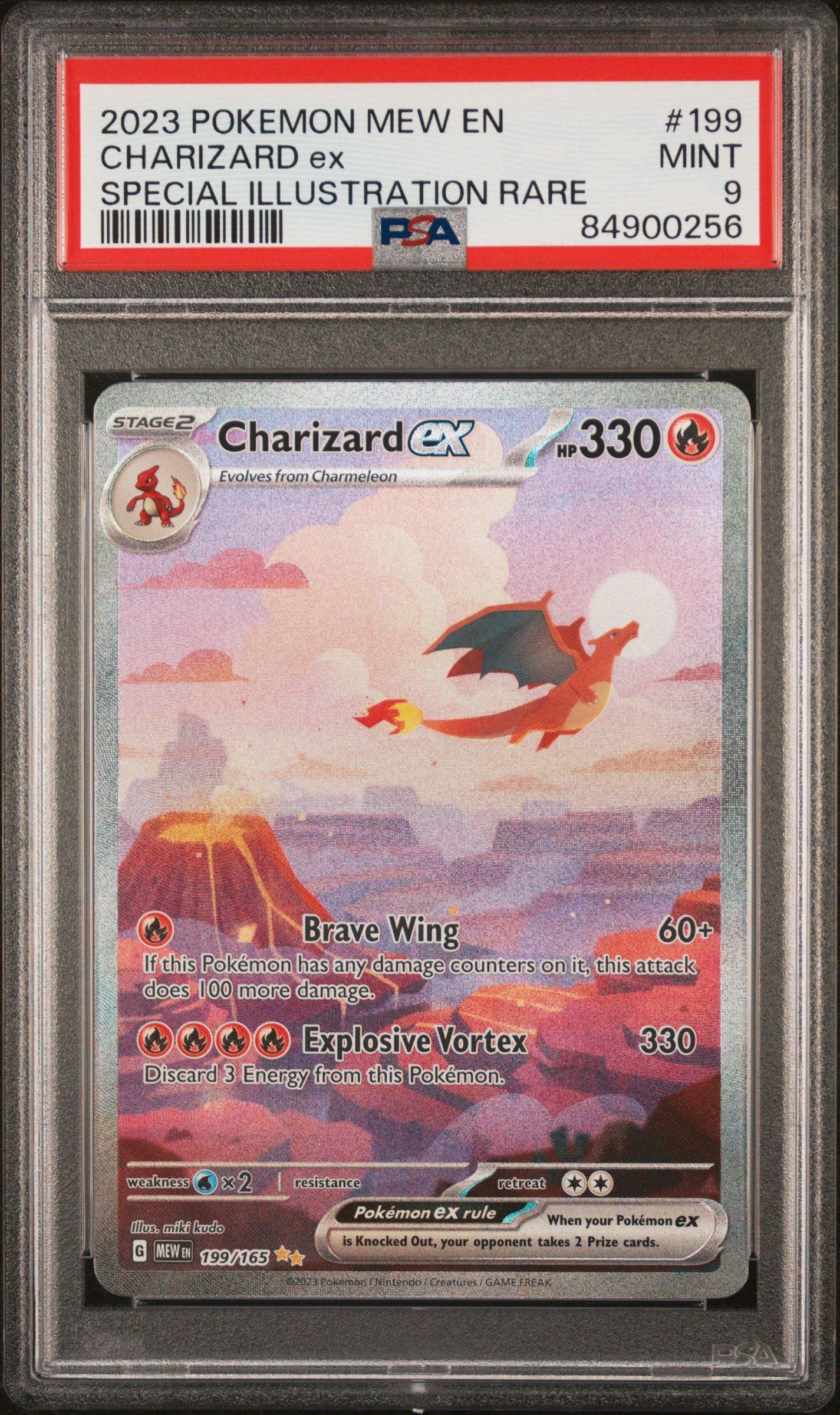 2023 Pokemon Mew En 151 199 Charizard Ex Special Illustration Rare PSA