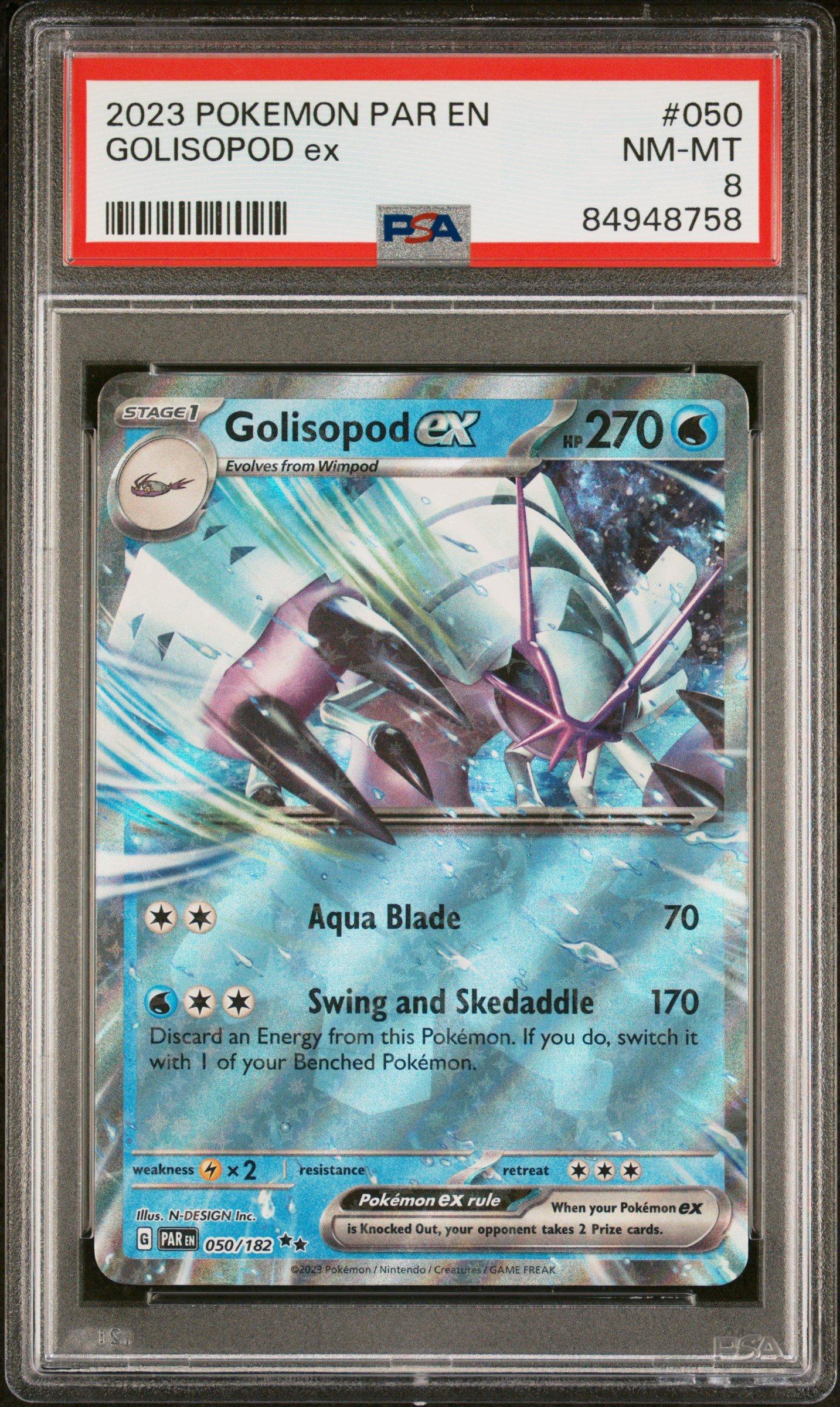 pokemon cards golisopod 018/189 Golisopod | Rare Reverse Holo Card | SWSH-03 Darkness Ablaze main image 1