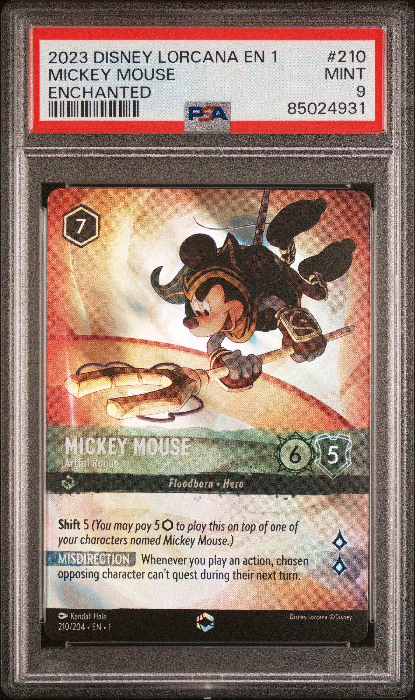 2023 Disney Lorcana En 1-the First Chapter 210 Mickey Mouse