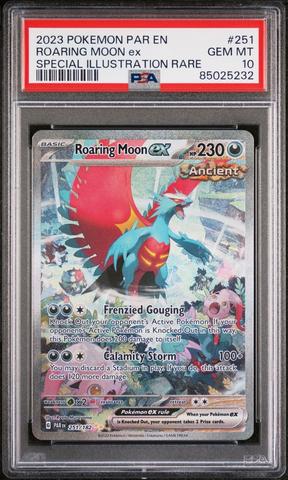 2023 Pokemon Par En-paradox Rift 251 Roaring Moon Ex Special