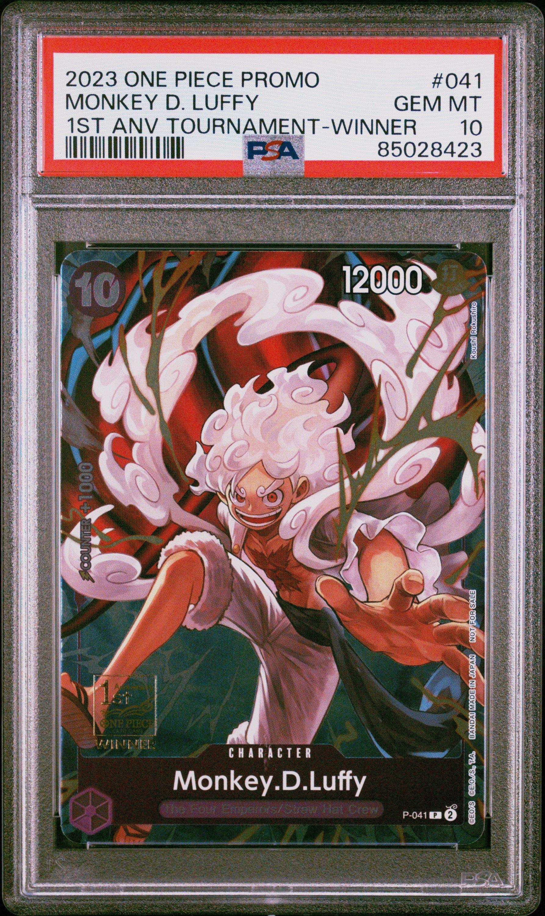 2023 One Piece Promos 041 Monkey D. Luffy 1st Anniversary