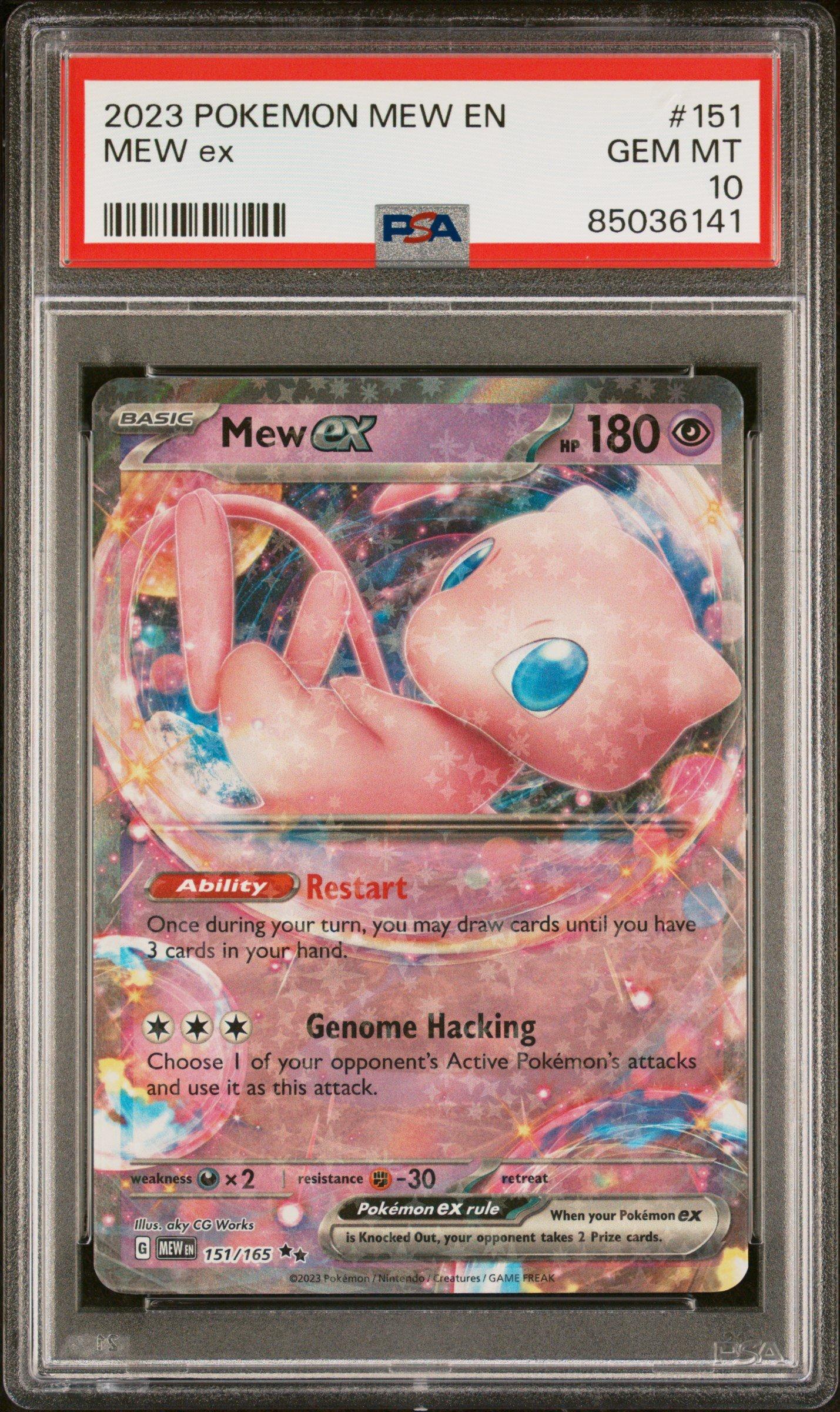 2023 Pokémon 151 ミュウ PSA 10 2023 Pokemon Mew En-151 151 Mew Ex PSA 10 Graded Card | GameStop