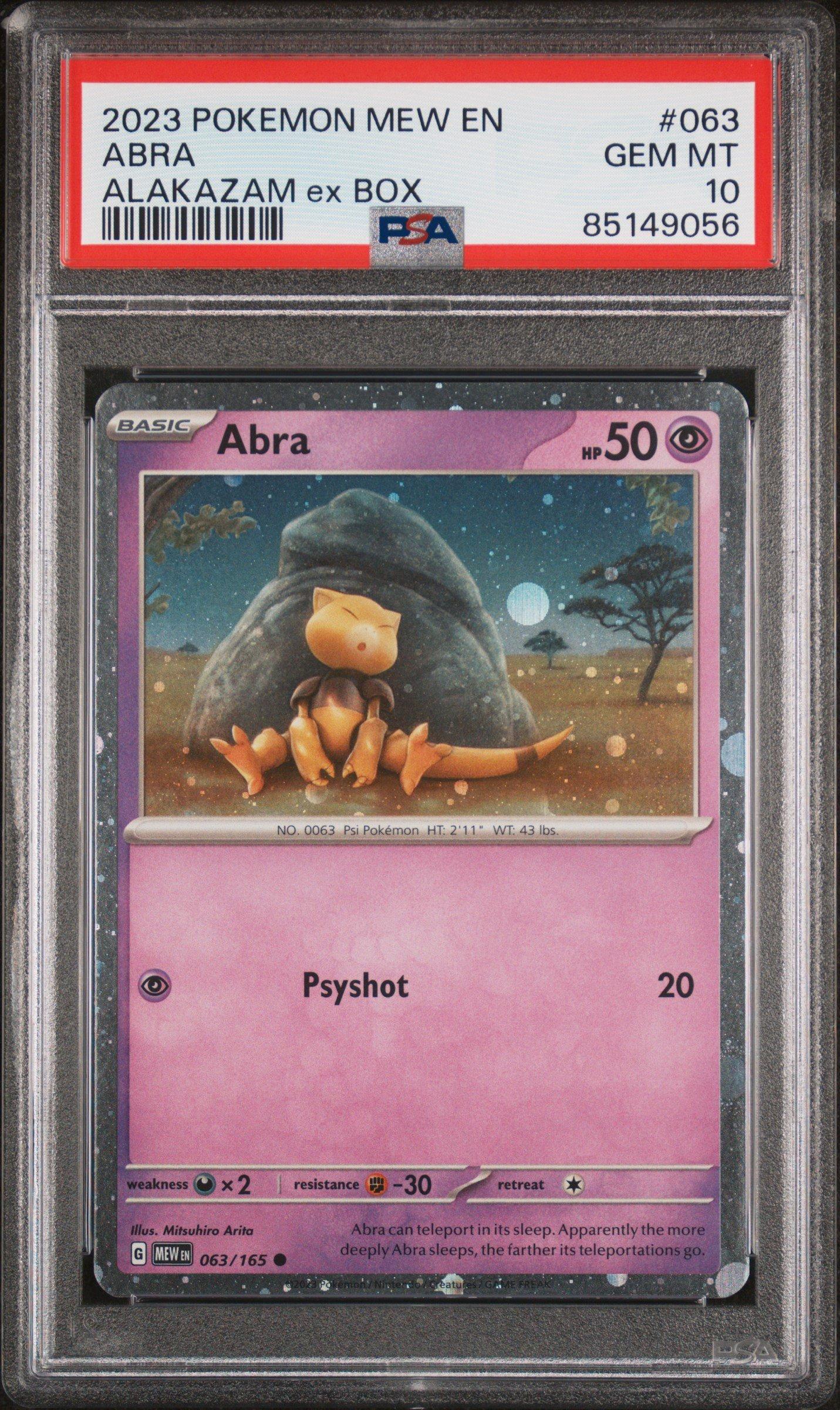 abra pokemon card price Sabrina's 1st Edition Retreat Cost Abra Prices | Abra List