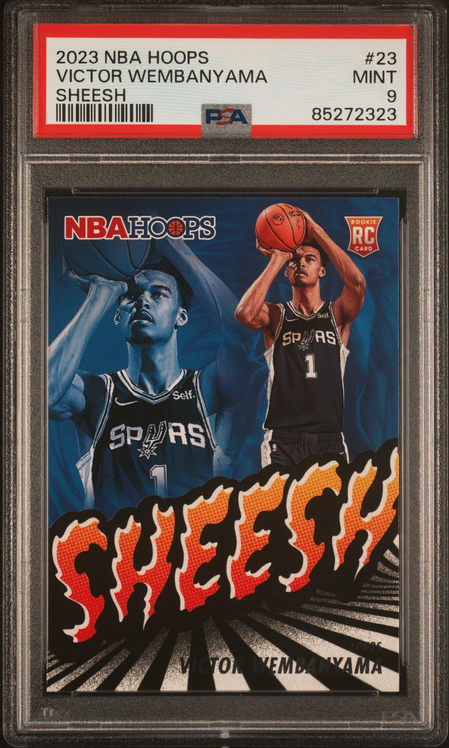2023 Panini Nba Hoops Sheesh 23 Victor Wembanyama PSA