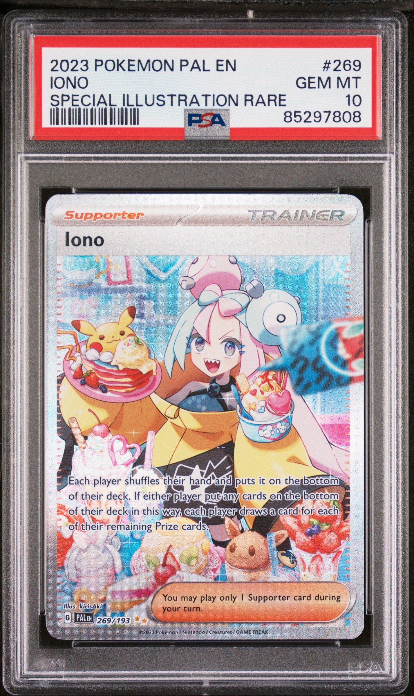 2023 Pokemon Pal En-paldea Evolved 269 Iono Special Illustration